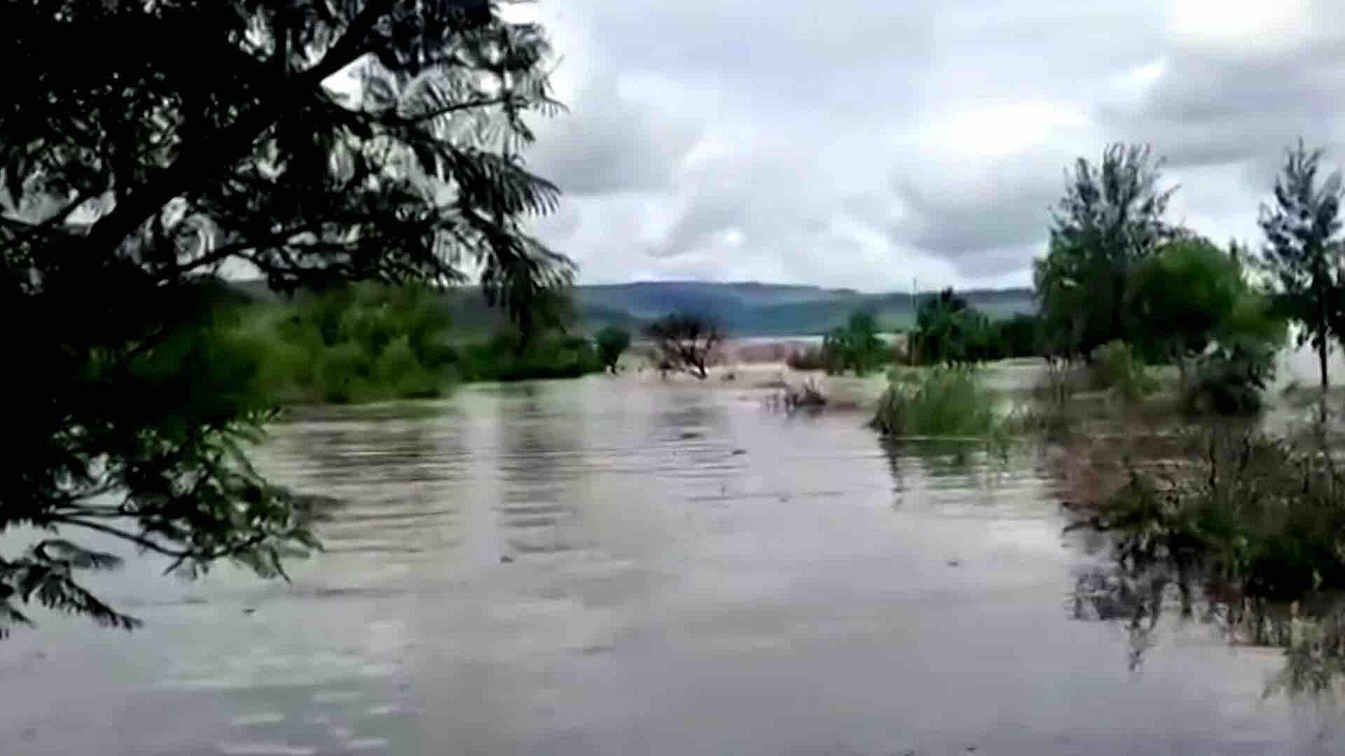 Se Desbordan Represas en el Municipio de Manuel Doblado, Guanajuato