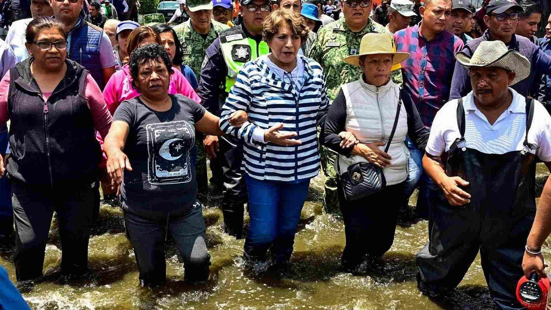 Día 19 de Inundaciones en Chalco: Gobernadora Delfina Gómez Escucha a Afectados en Edomex