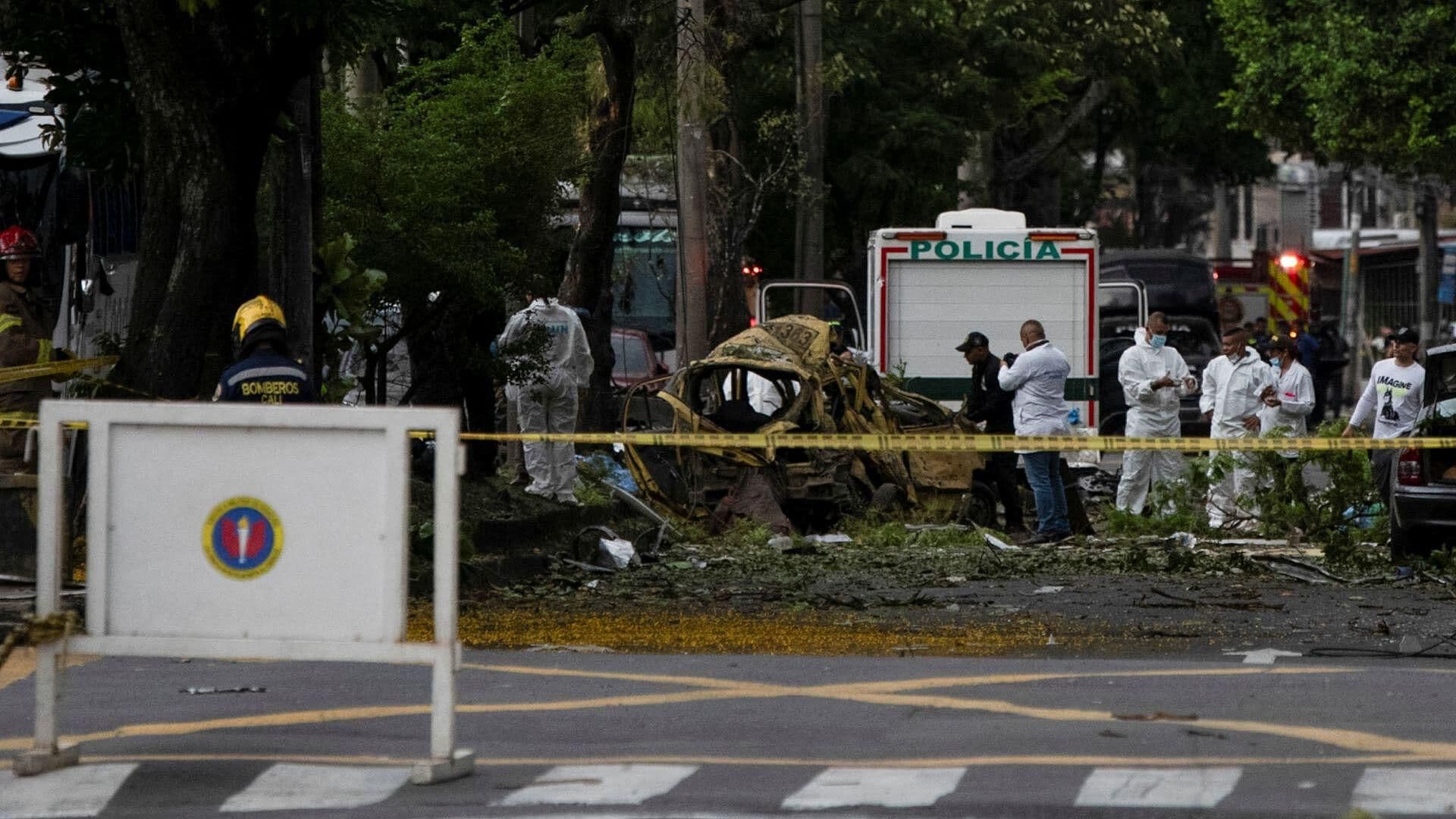 Confirman Detención de 2 Sospechosos por Atentado en Cali, Colombia