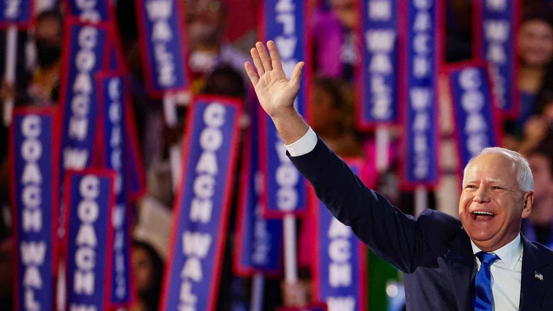 "Luchamos Por la Libertad de No Tener que Preocuparse porque Maten a Tus Hijos": Tim Walz