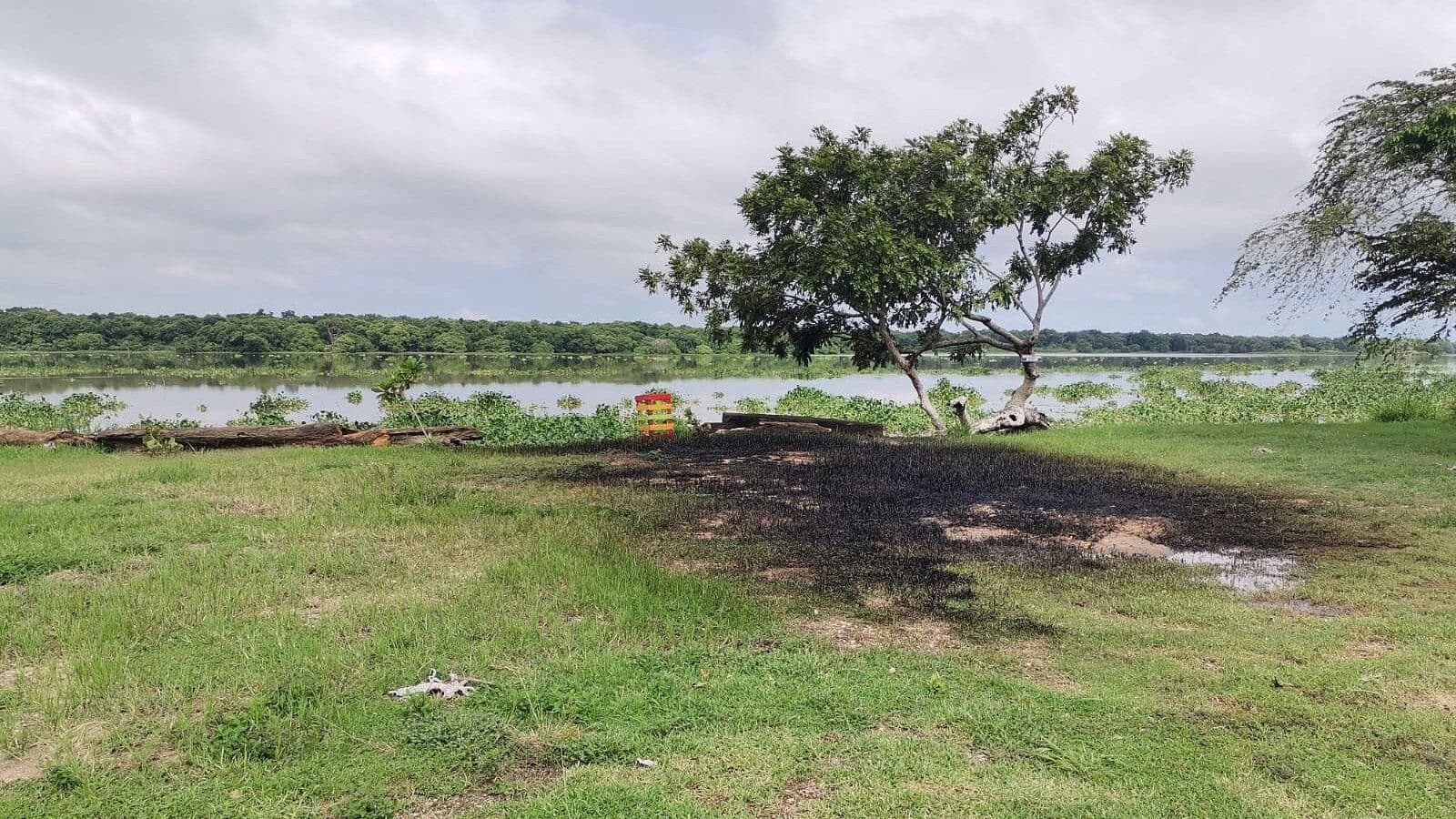 Se Registra Derrame de Hidrocarburo en la Playita de Nanchital