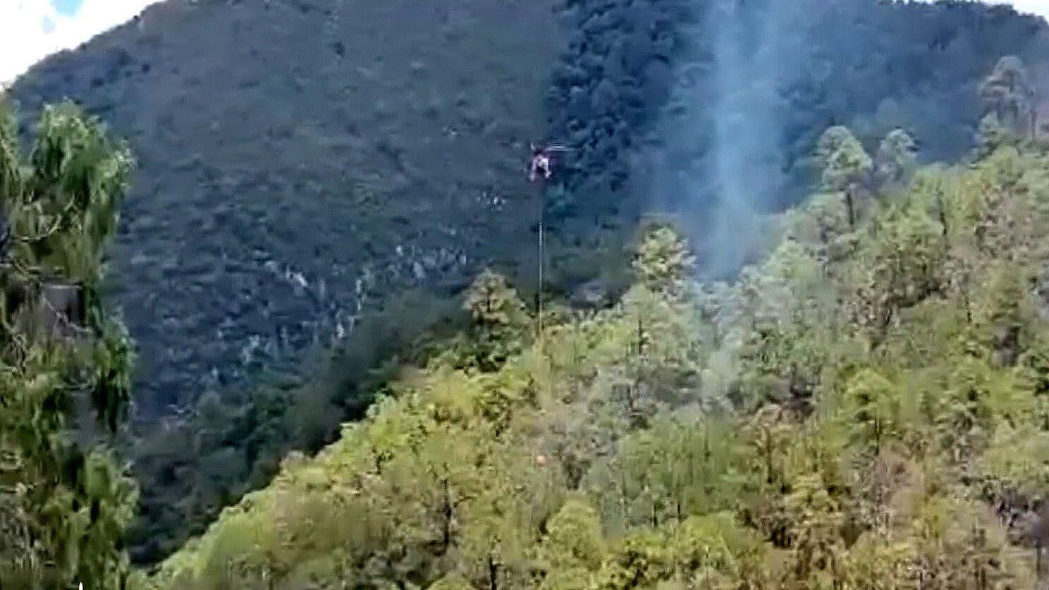 Incendio Forestal Consume 23.5 Hectáreas en Iturbide, Nuevo León