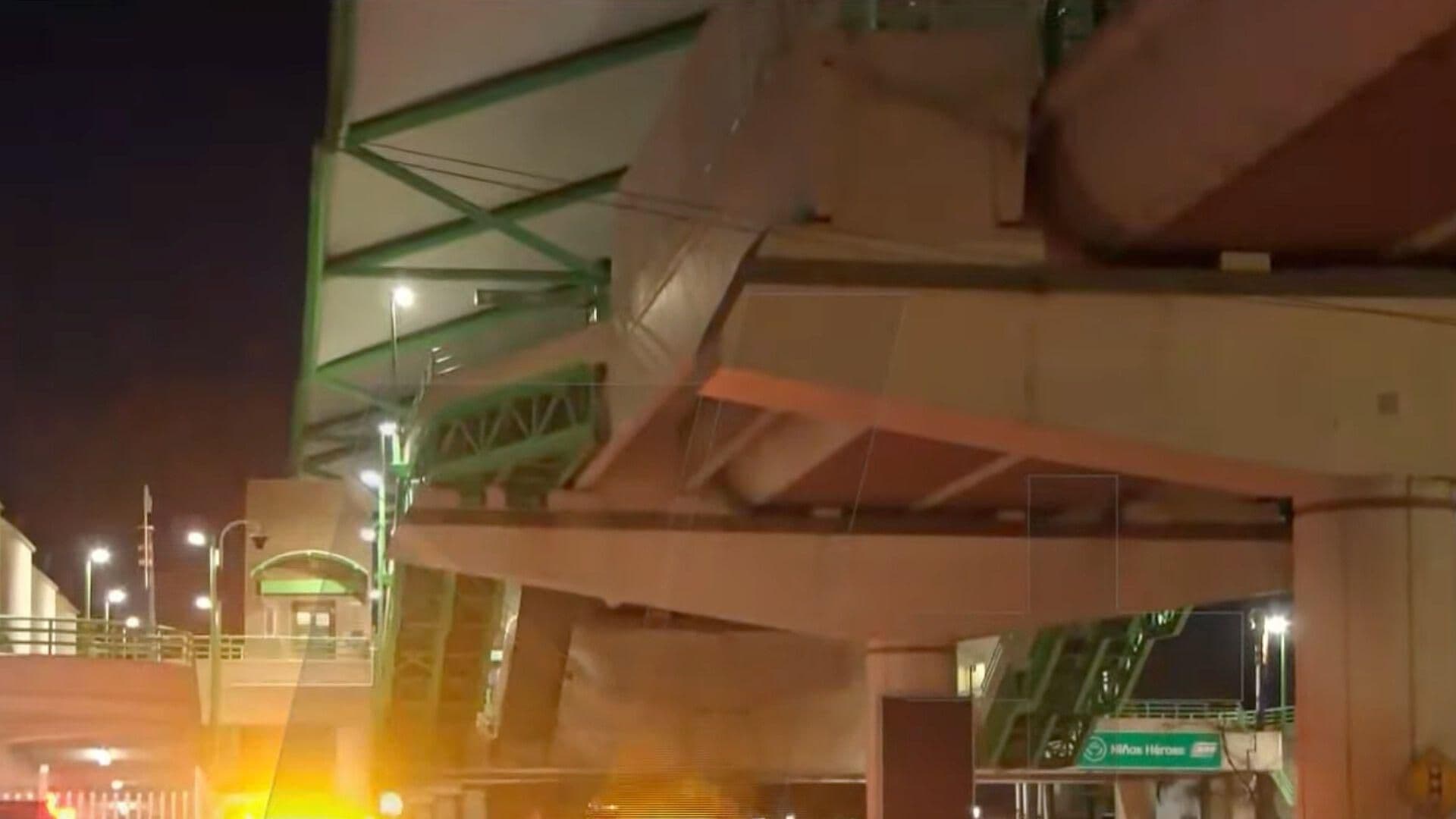 Investigan Caída De hombre en Estación Niños Héroes del Metro en San Nicolás, Nuevo León