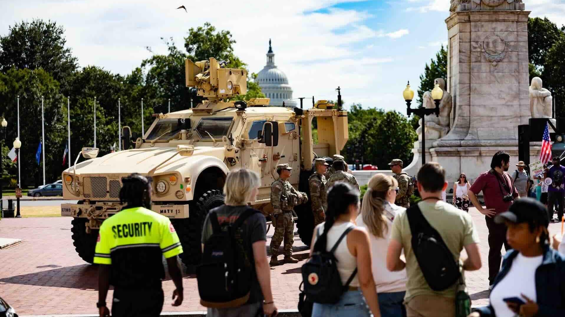 Donald Trump Anuncia que Washington D.C. se Convirtió en Zona Libre de Delitos