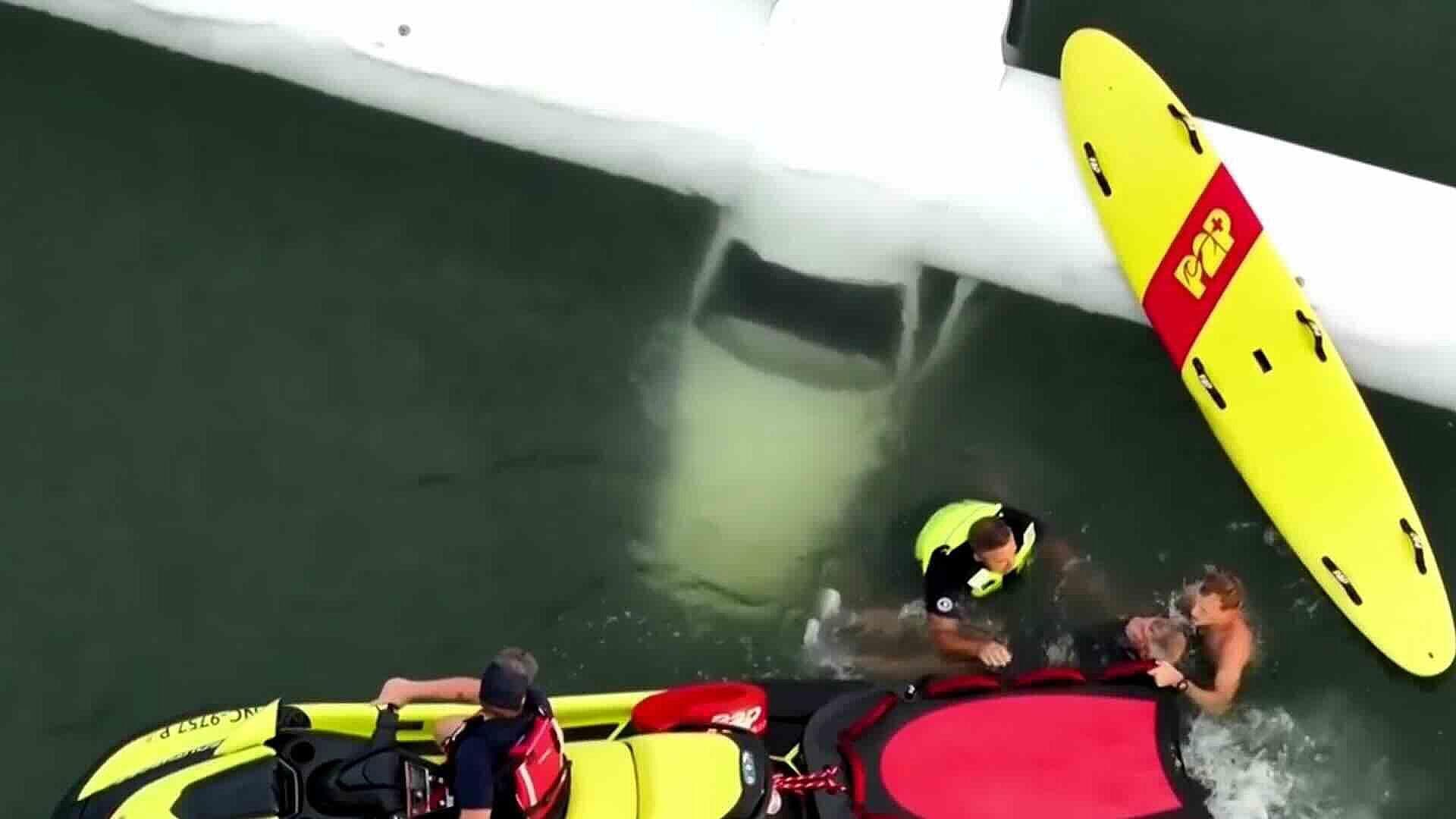 Piloto es Rescatado Tras Estrellarse Durante Aterrizaje de Emergencia en Carolina del Norte