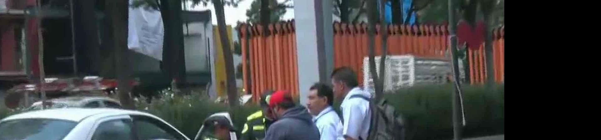 Se Registra Choque en Praga y Av. Chapultepec, en CDMX
