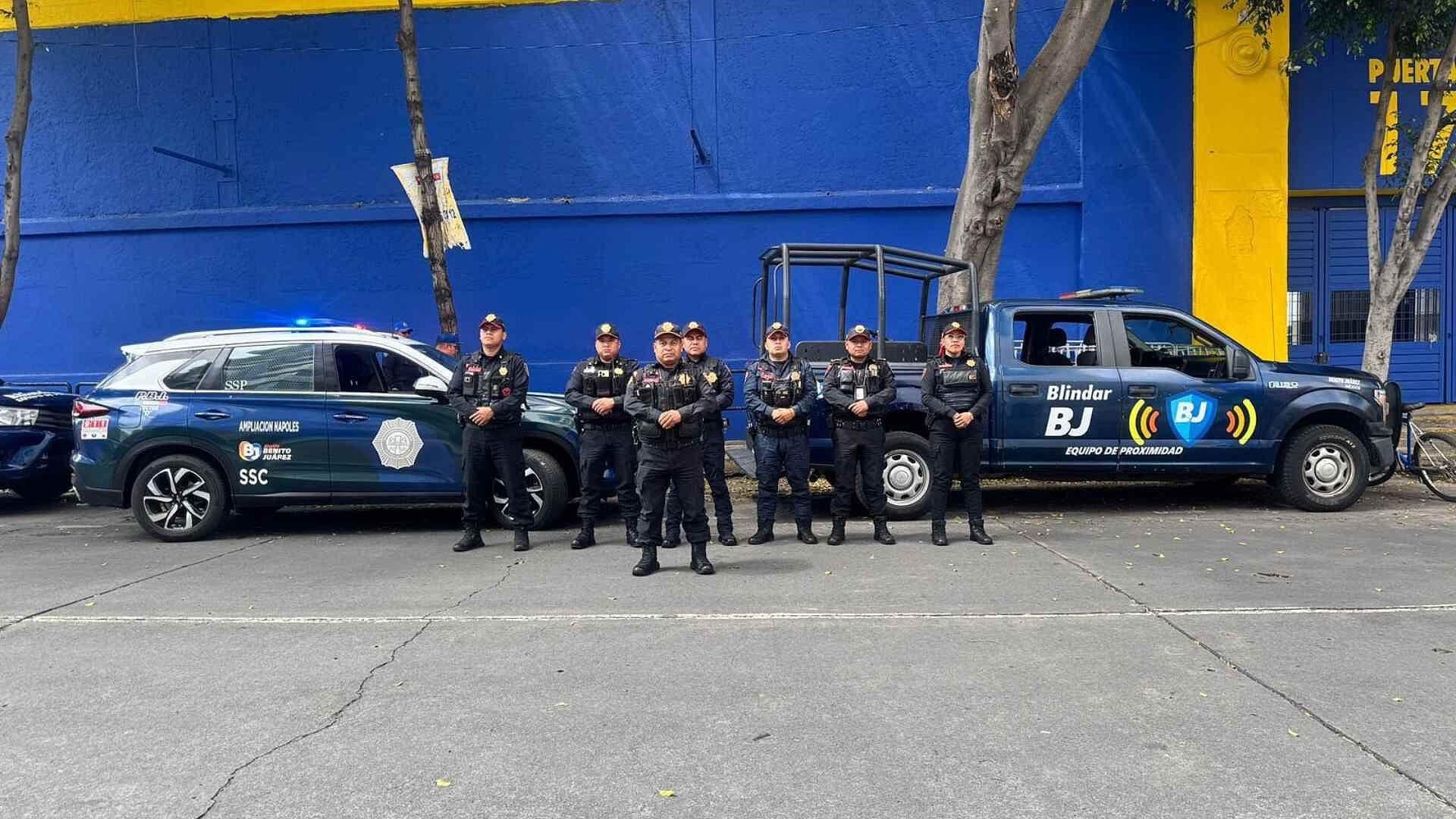 Alcaldía Benito Juárez Informa sobre Operación Estadio Seguro