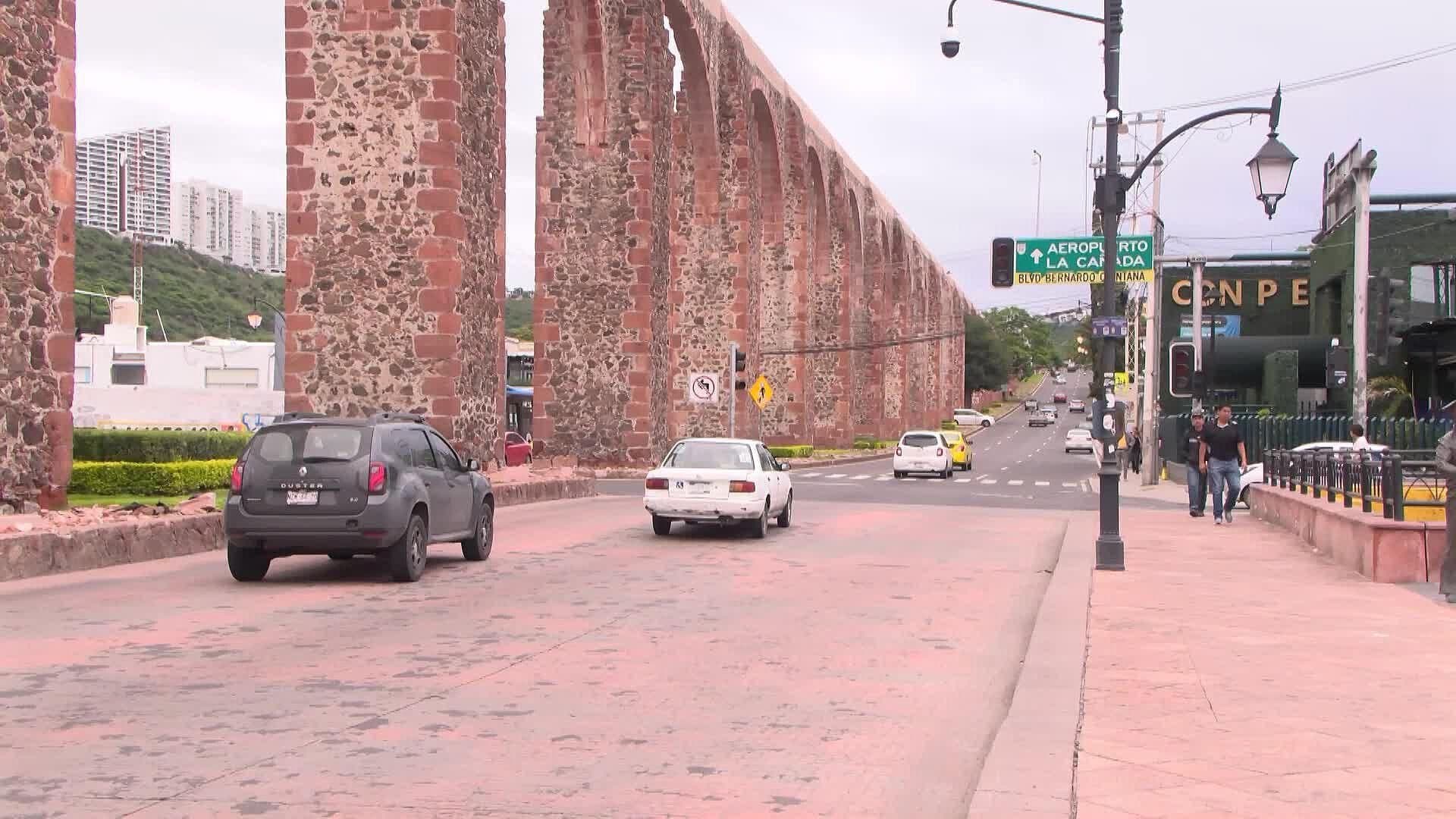 Instalarán Reductores de Velocidad en Bernardo Quintana y Calzada de los Arcos en Querétaro