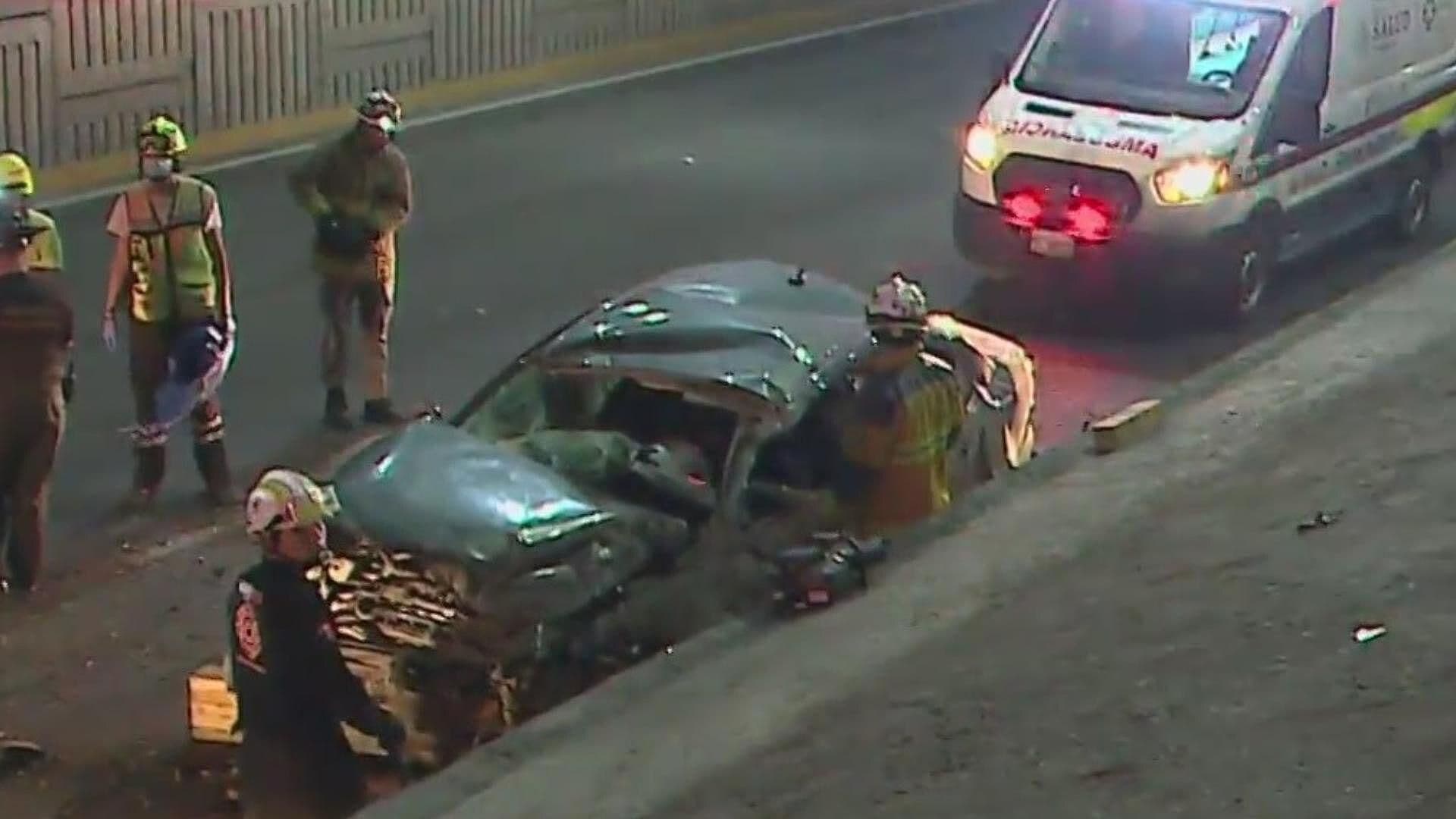 Muere Joven al Estrellarse Contra Muro de Concreto en Morones Prieto en Guadalupe