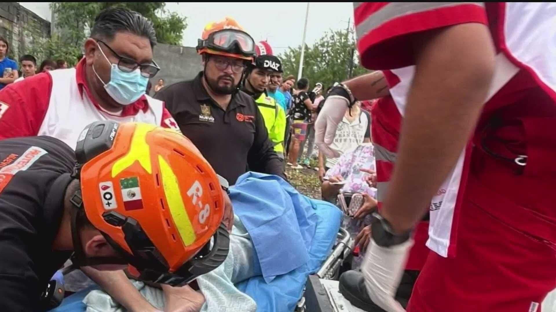 Rescatan a Menor de 13 Años en Río Pesquería Tras Arrastrado por la Corriente