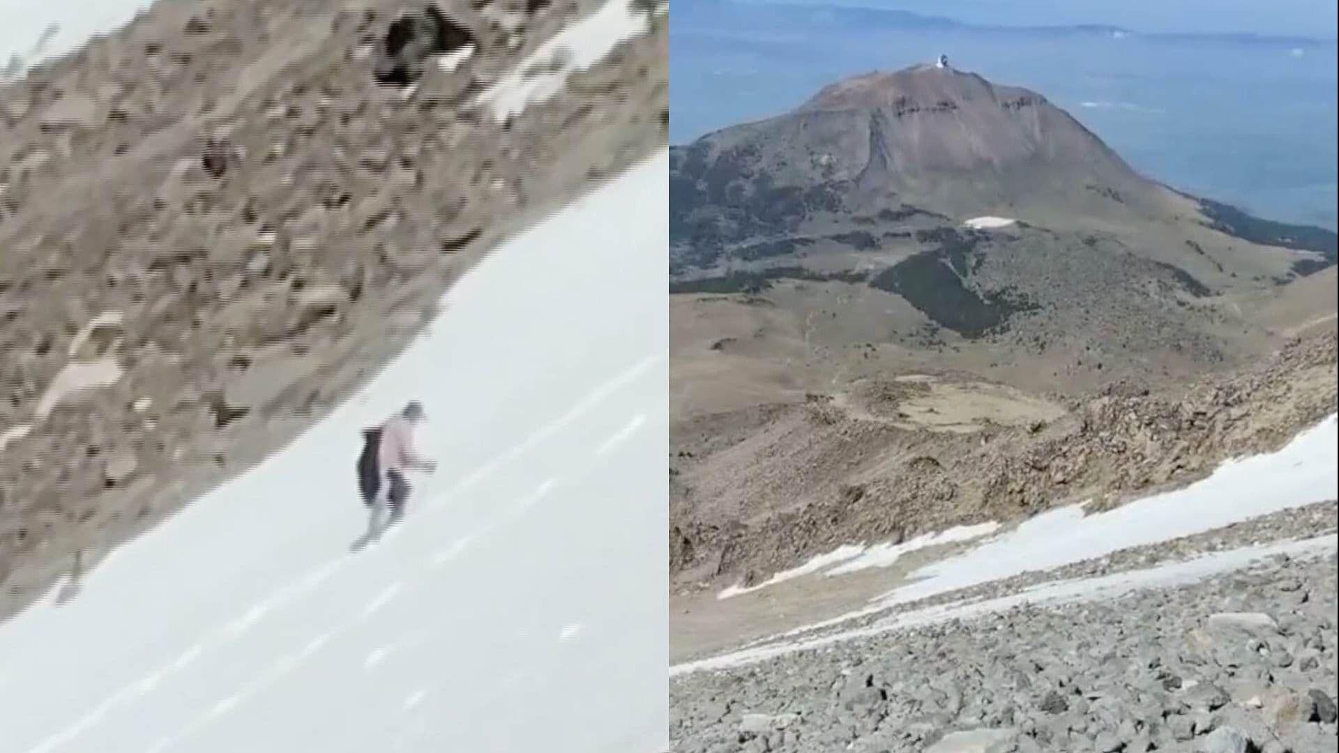 Video: Hombre Escala el Pico de Orizaba Sin Equipo Especial