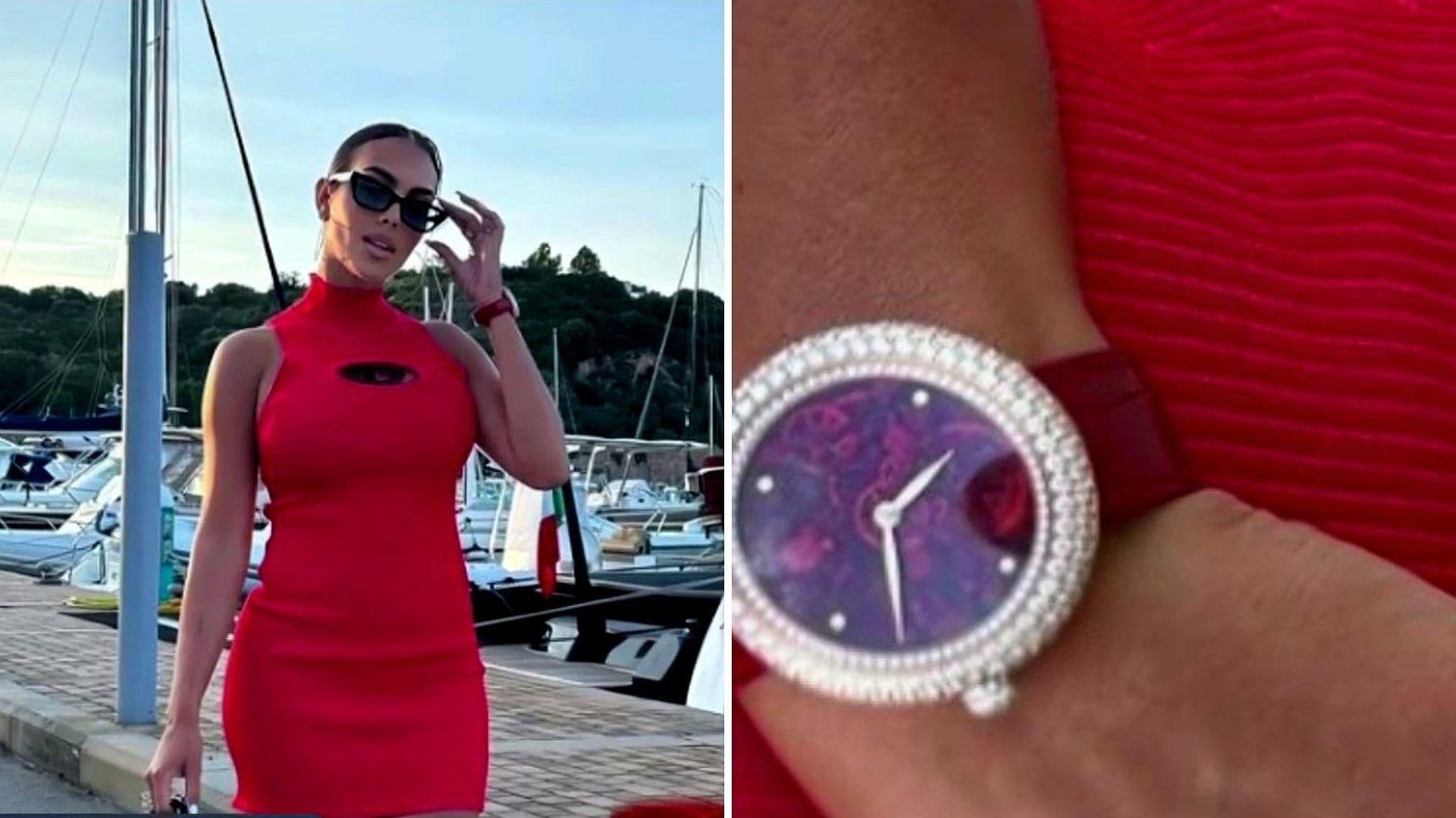 Georgina Rodríguez Presume Reloj de 100 Mil Dólares