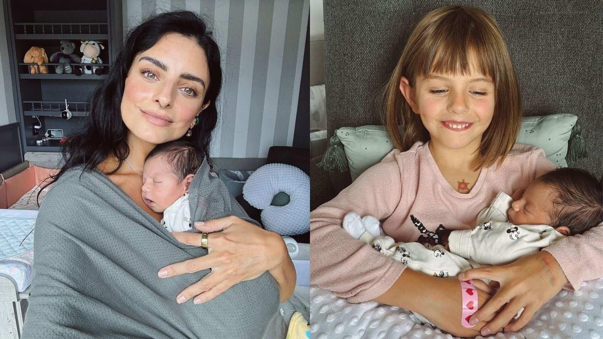 Aislinn Derbez Presume Emotivo Encuentro entre Kailani y Tessa