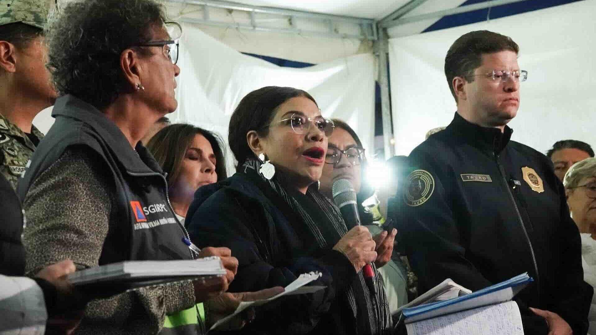 Clara Brugada Lamenta Fallecimiento de Alicia Matías, Mujer que Salvó a su Nieta en CDMX