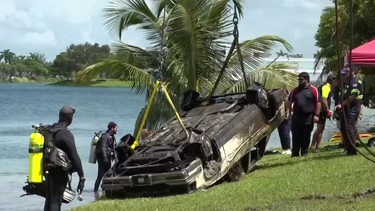 Investigan Hallazgo de 32 Autos Sumergidos en Lago y Más en Centrales