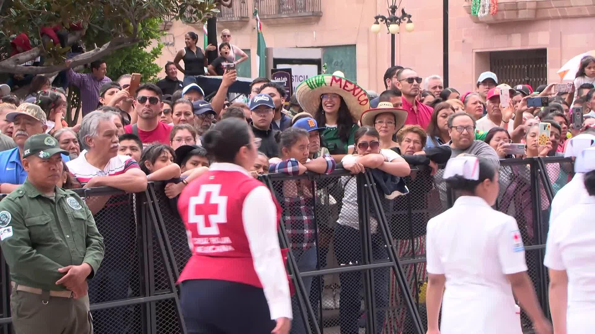 Cientos de Potosinos Celebran con Entusiasmo el Desfile del 16 de Septiembre 2025