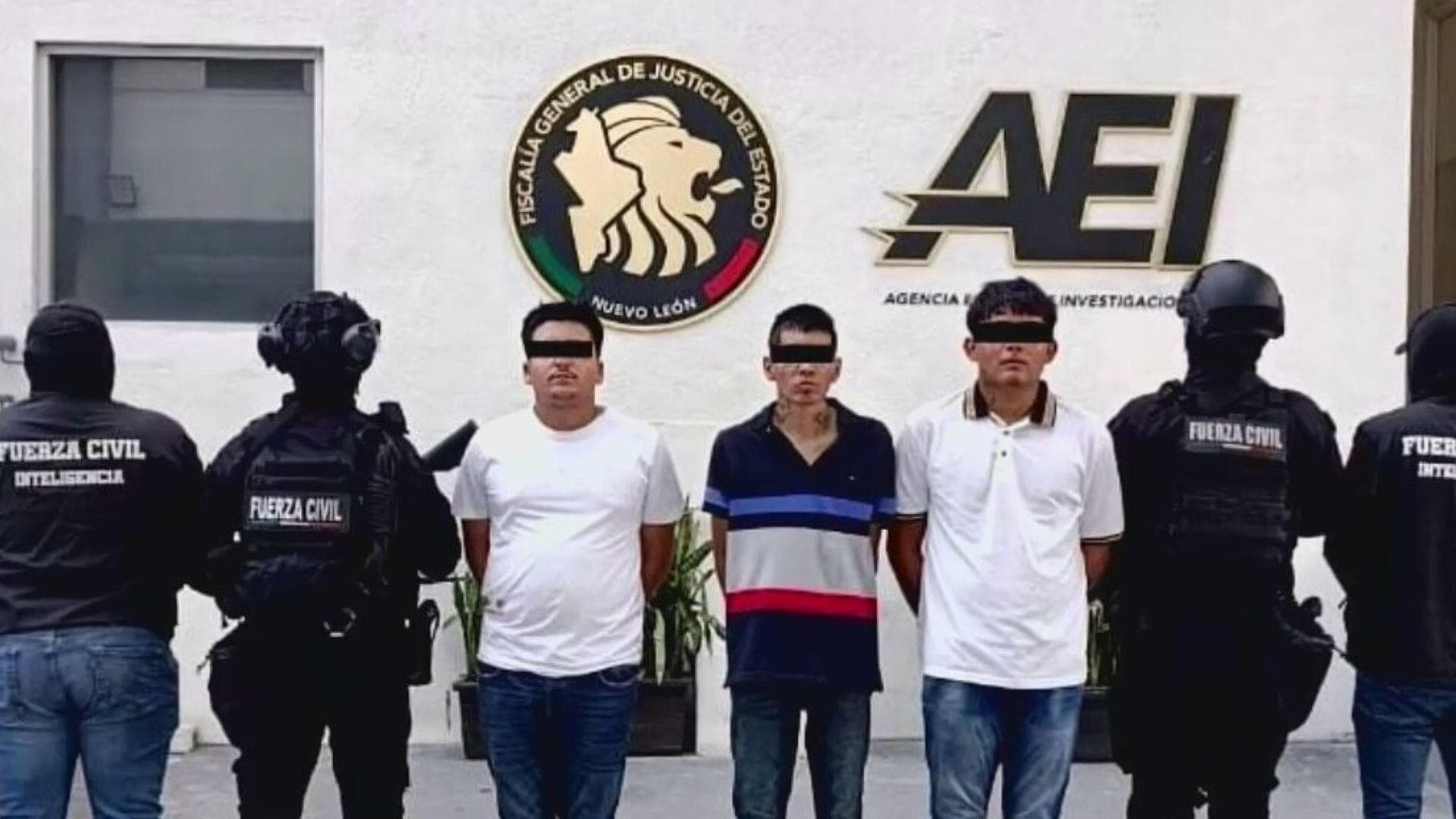Detienen a 4 Hombres con Armas y Droga en Nuevo León