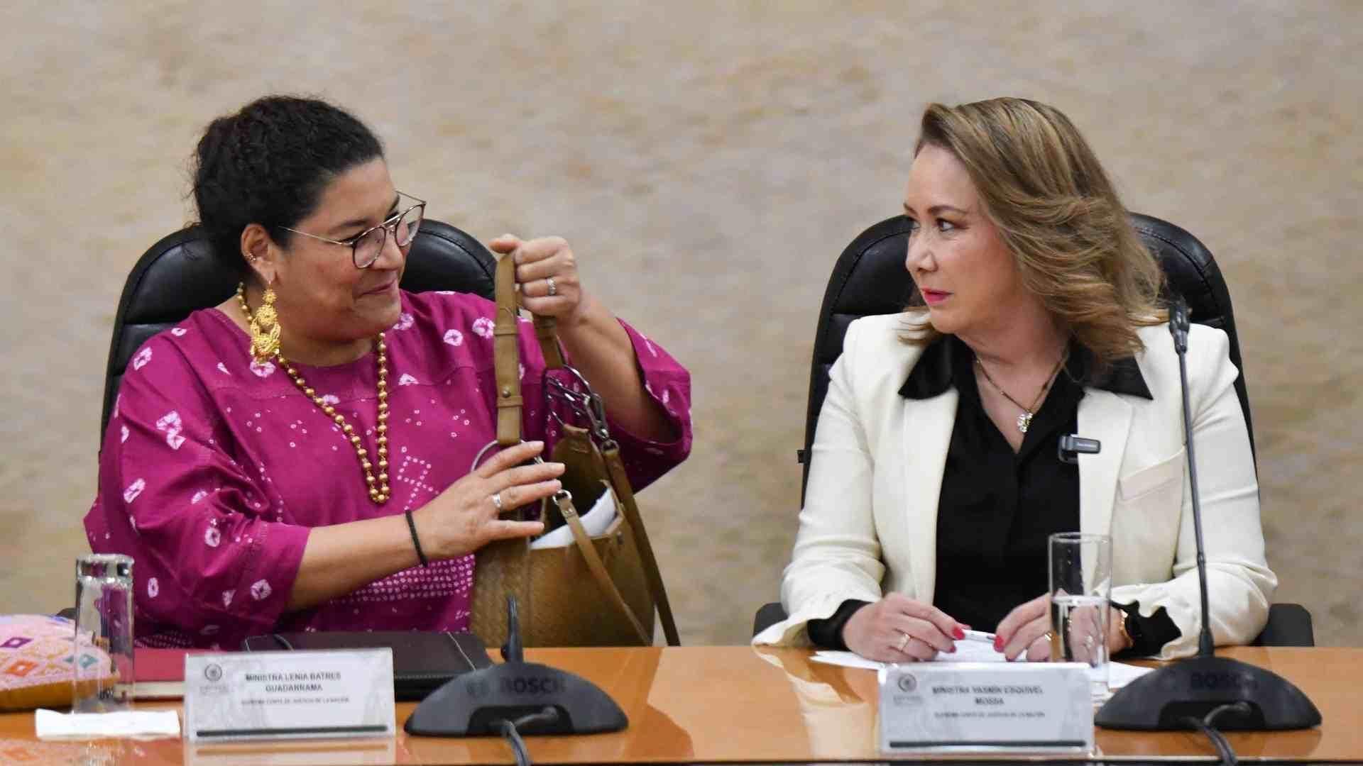 Ministras Lenia Batres, Yasmín Esquivel y Loretta Ortiz se Pronuncian por Paro en SCJN