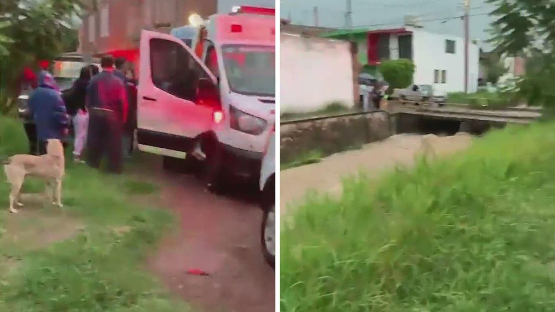 Menor Mete Pie al Arroyo y Termina Arrastrado por la Corriente en Colotlán