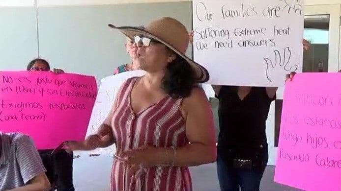 Habitantes de San Benito se Manifiestan Debido a la Falta de Energía Eléctrica