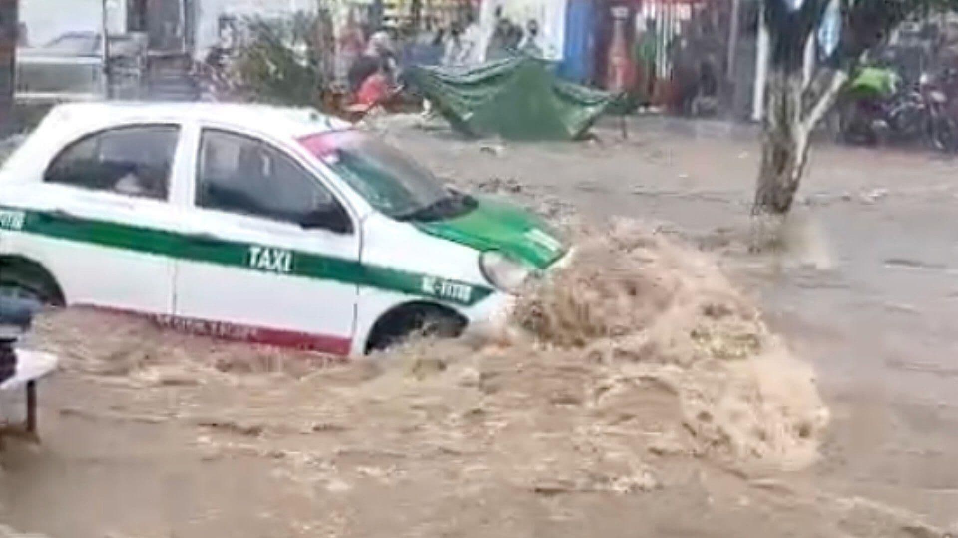 Severas Inundaciones Afectan Colonias de Xalapa y Banderilla en Veracruz