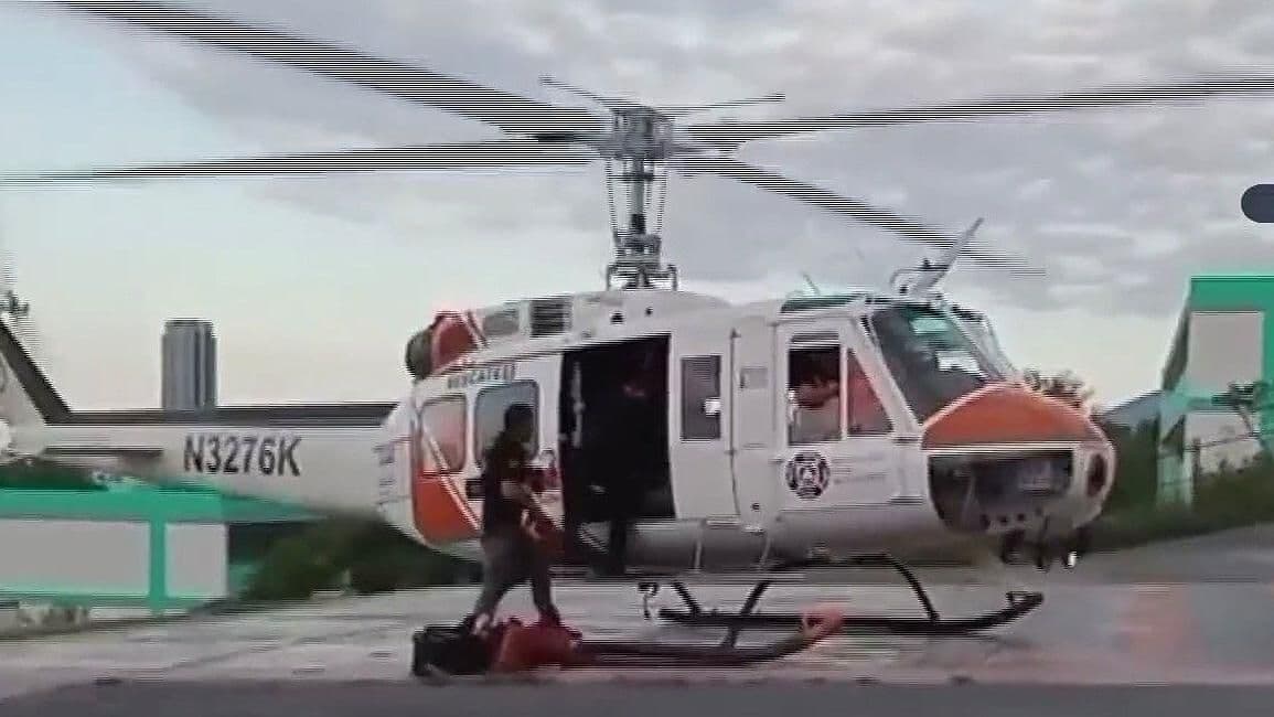 Rescatan a Dos Personas en la Cumbre del Cerro del Topo Chico, Monterrey