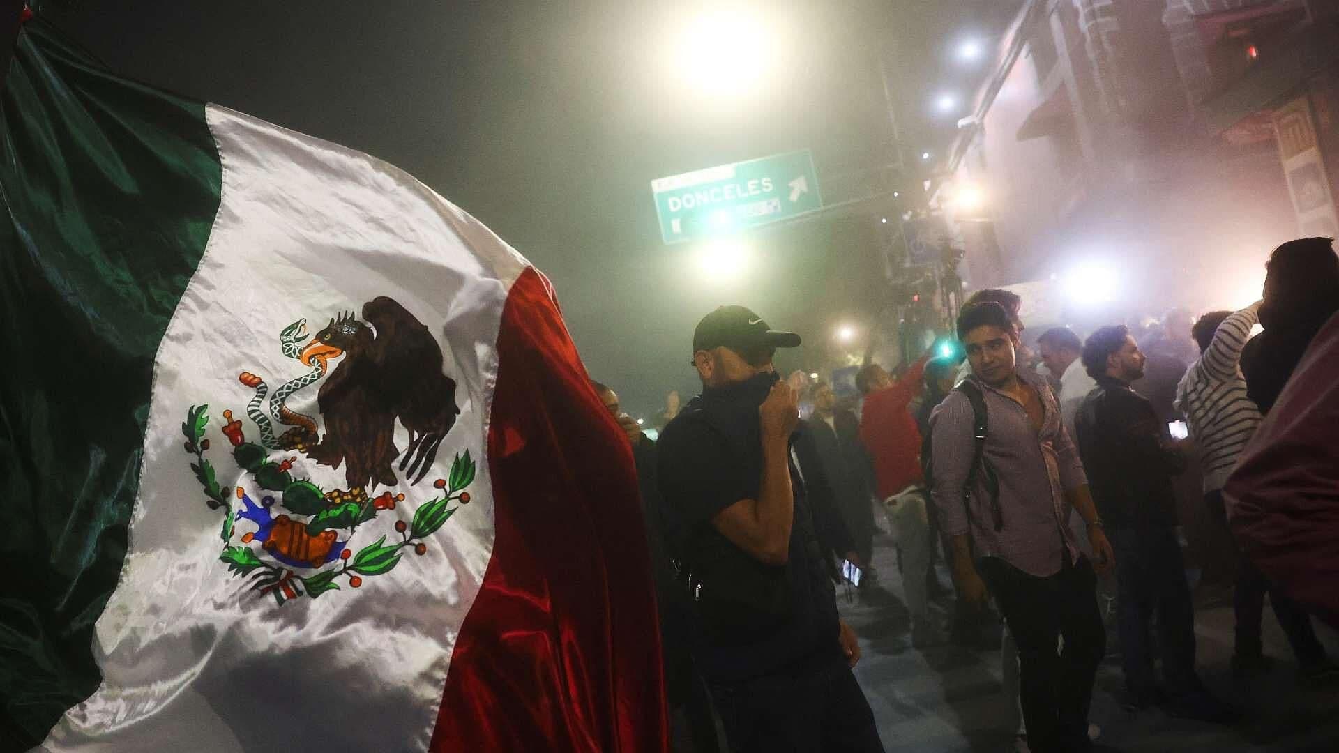 SSC-CDMX Descarta Uso de Gas en Enfrentamiento con Manifestantes en Xicoténcatl