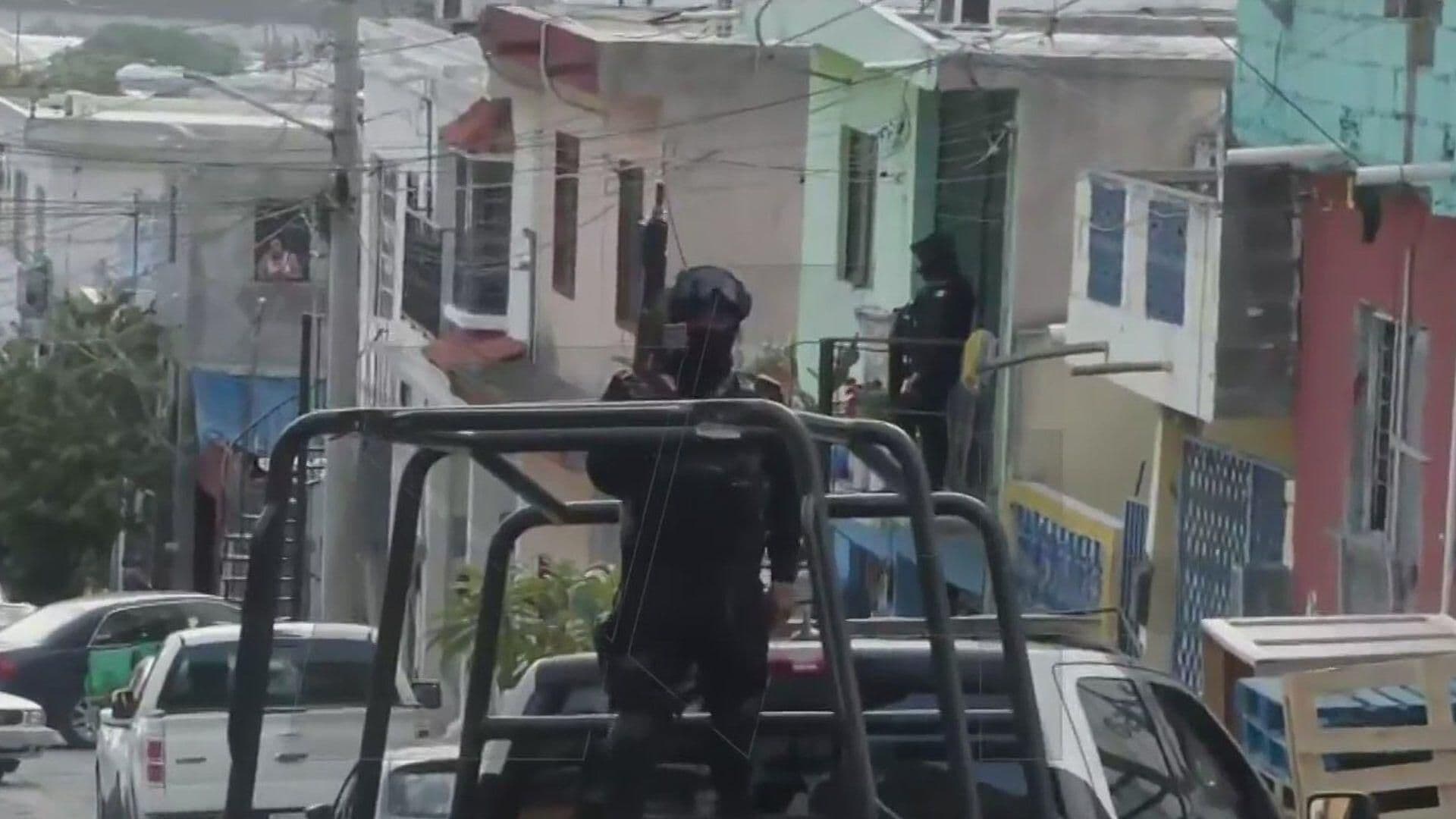 Moviliza Reporte de Balazos en Cerro de la Silla en Monterrey