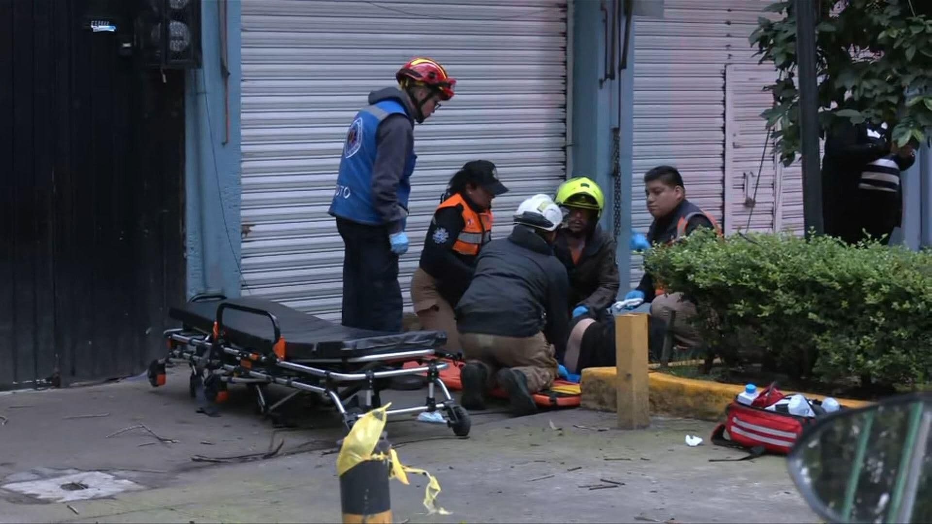 Hombres Caen Desde Azotea de Edificio en Colonia Narvarte, CDMX
