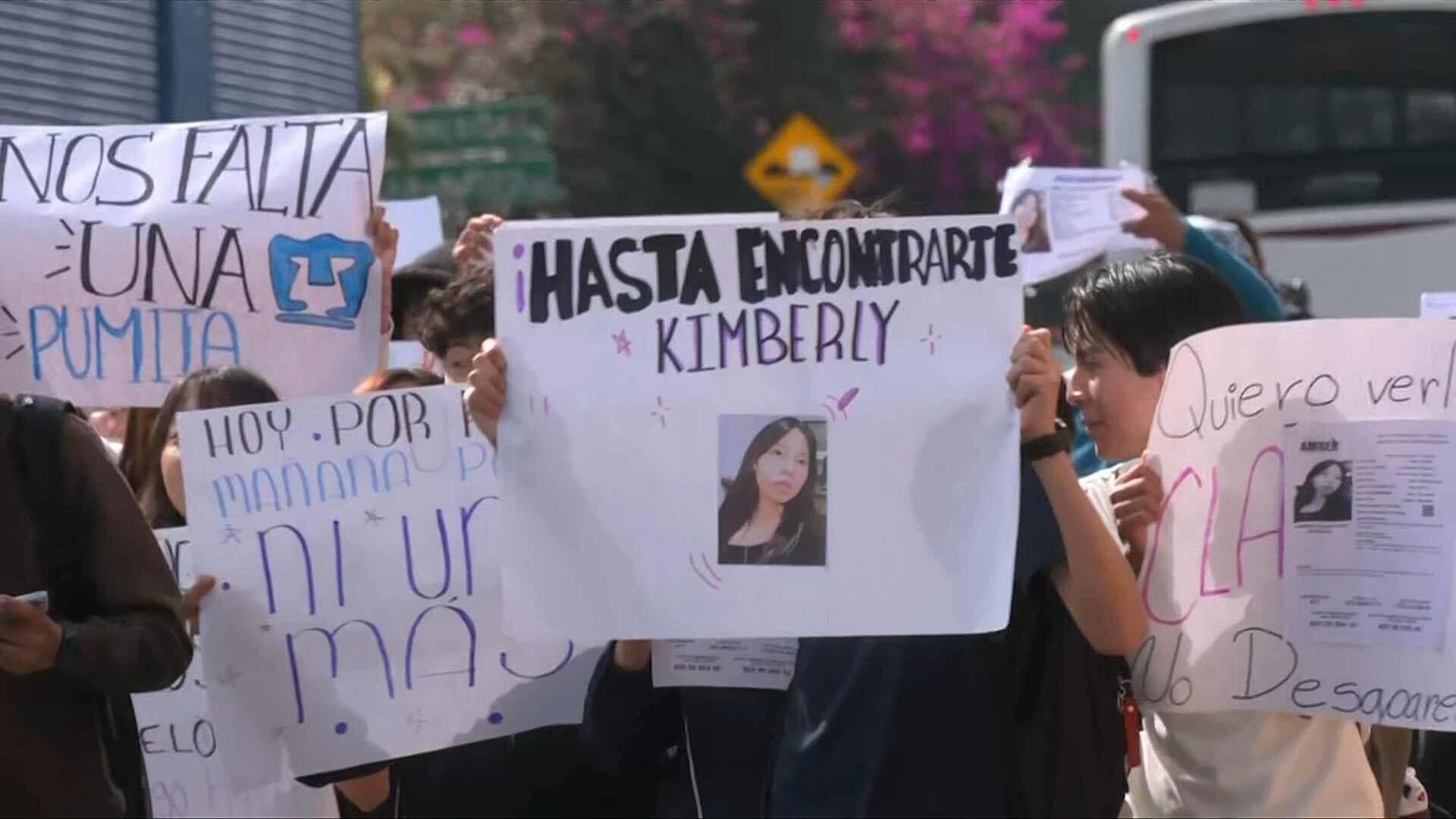 Caso Kimberly Hilary: Compañeros del CCH Naucalpan Exigen Su Aparición