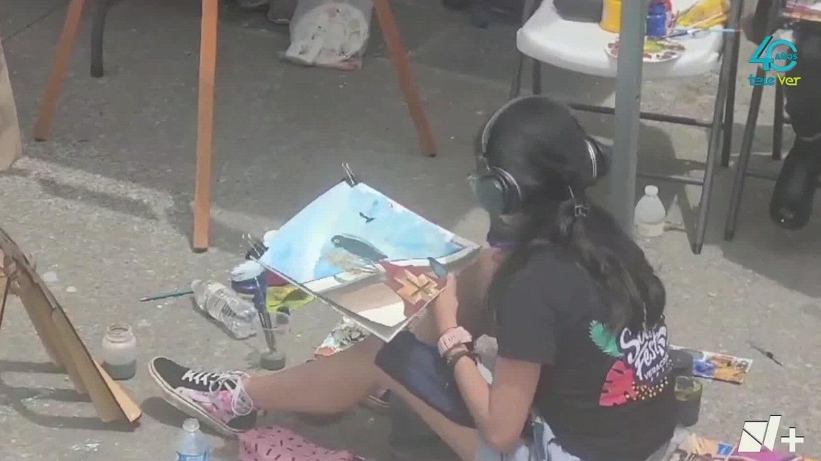Artistas Pintan lo Mejor del Barrio Mágico Xallitic en Xalapa