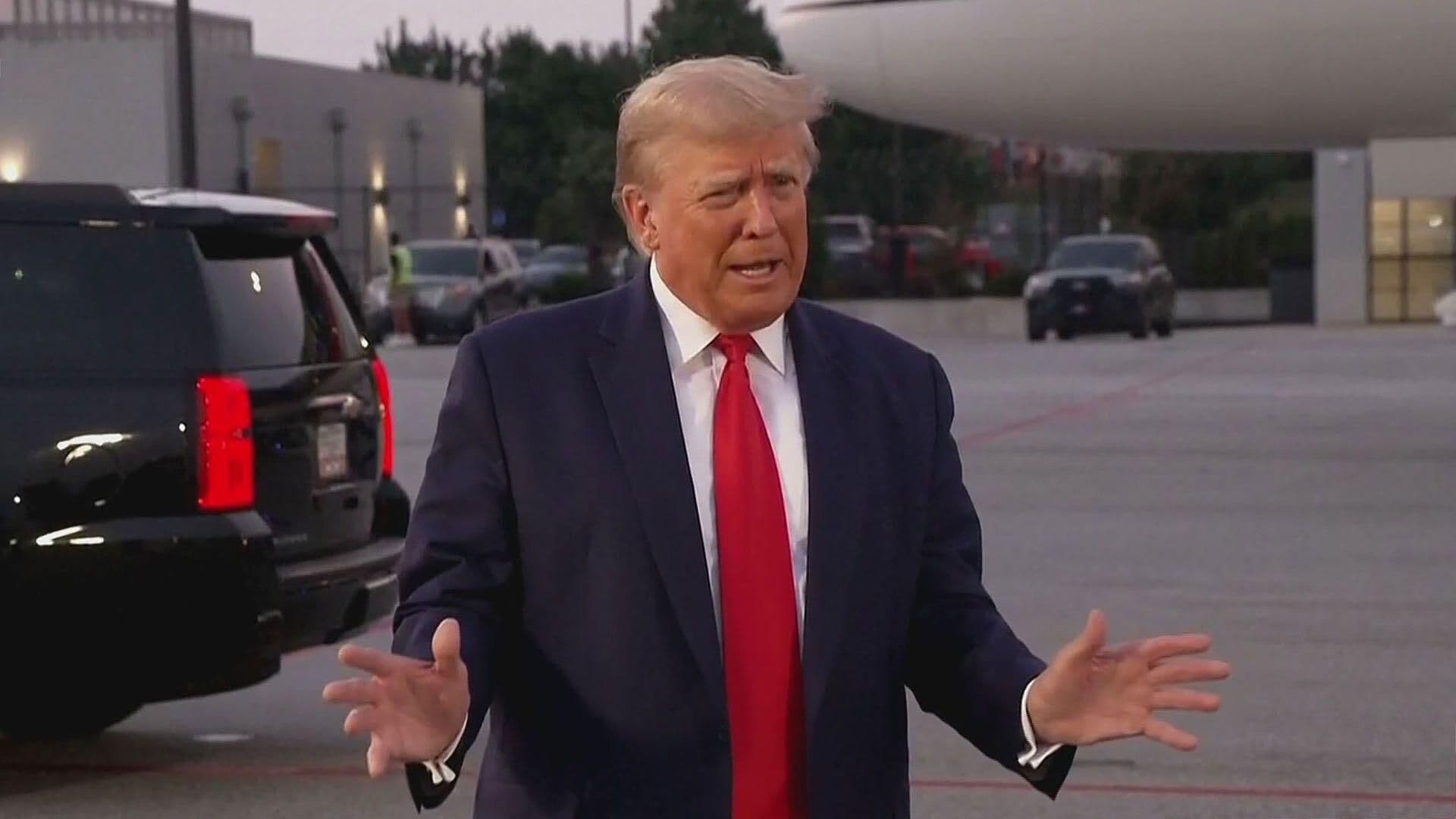 Esto es Interferencia Electoral: Trump tras ser Fichado en Fulton