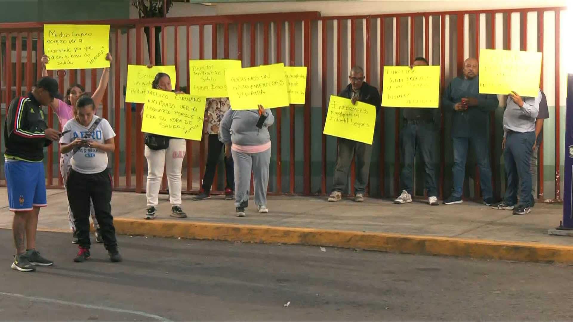 "Era Sacarle el Apéndice": Bloquean Legaria en CDMX por Presunta Negligencia en Niño de 4 Años