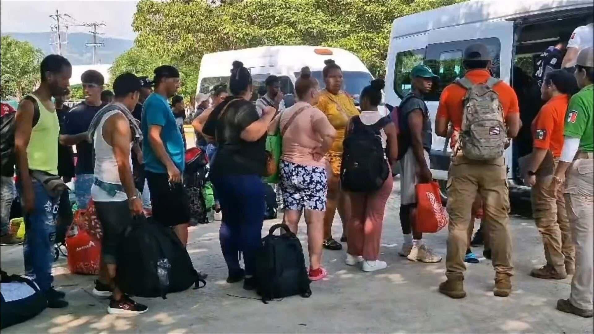 Desarticulan Caravana con Miles de Migrantes que Salió de Tapachula, Chiapas