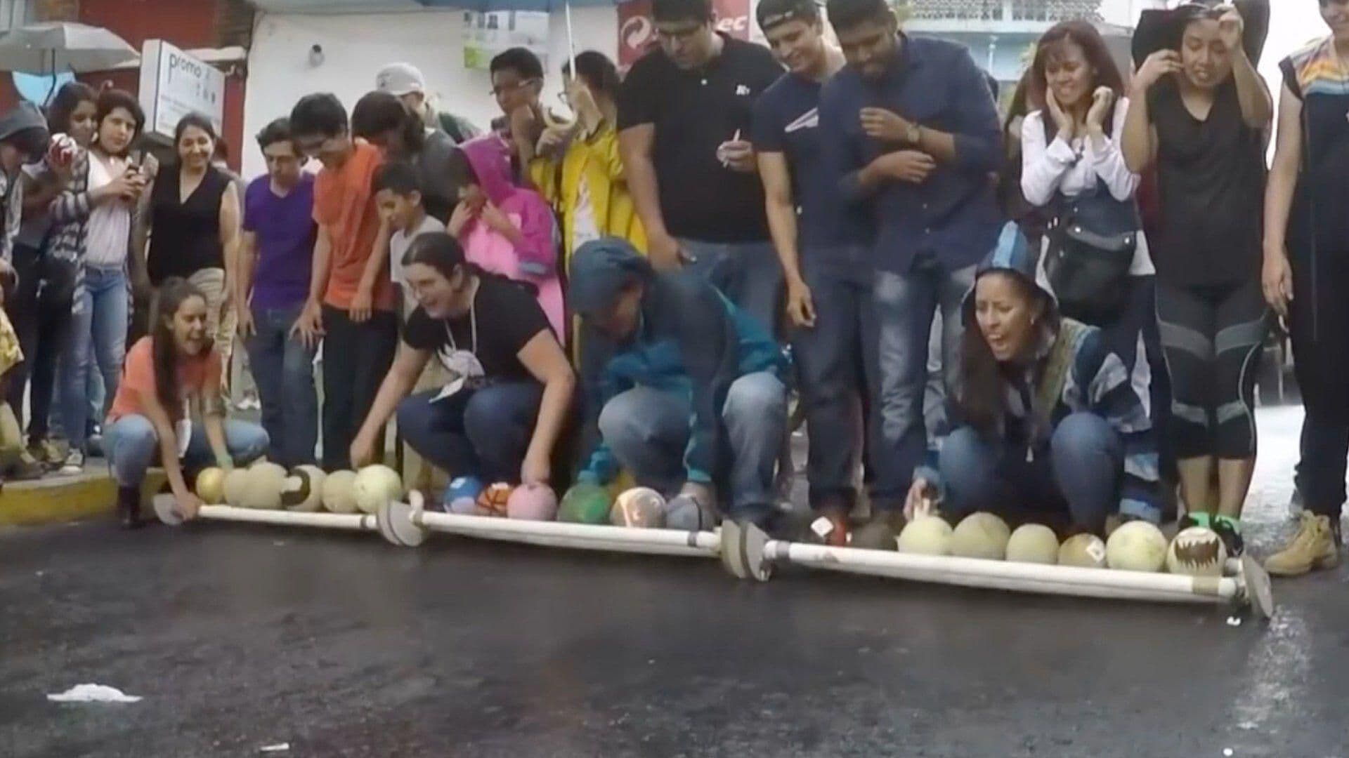 Lista la Tradicional Carrera de Melones del Barrio de Xallitic en Xalapa