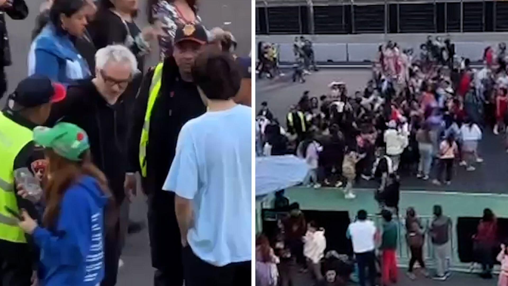 VIDEO: Niegan Entrada a Alfonso Cuarón en Concierto de Taylor Swift