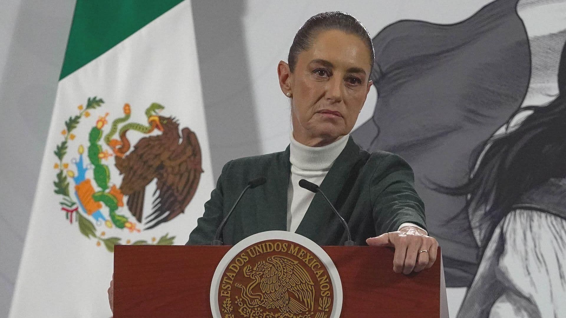 Se Vigila Incremento de Río Pánuco en Veracruz, Informa Sheinbaum