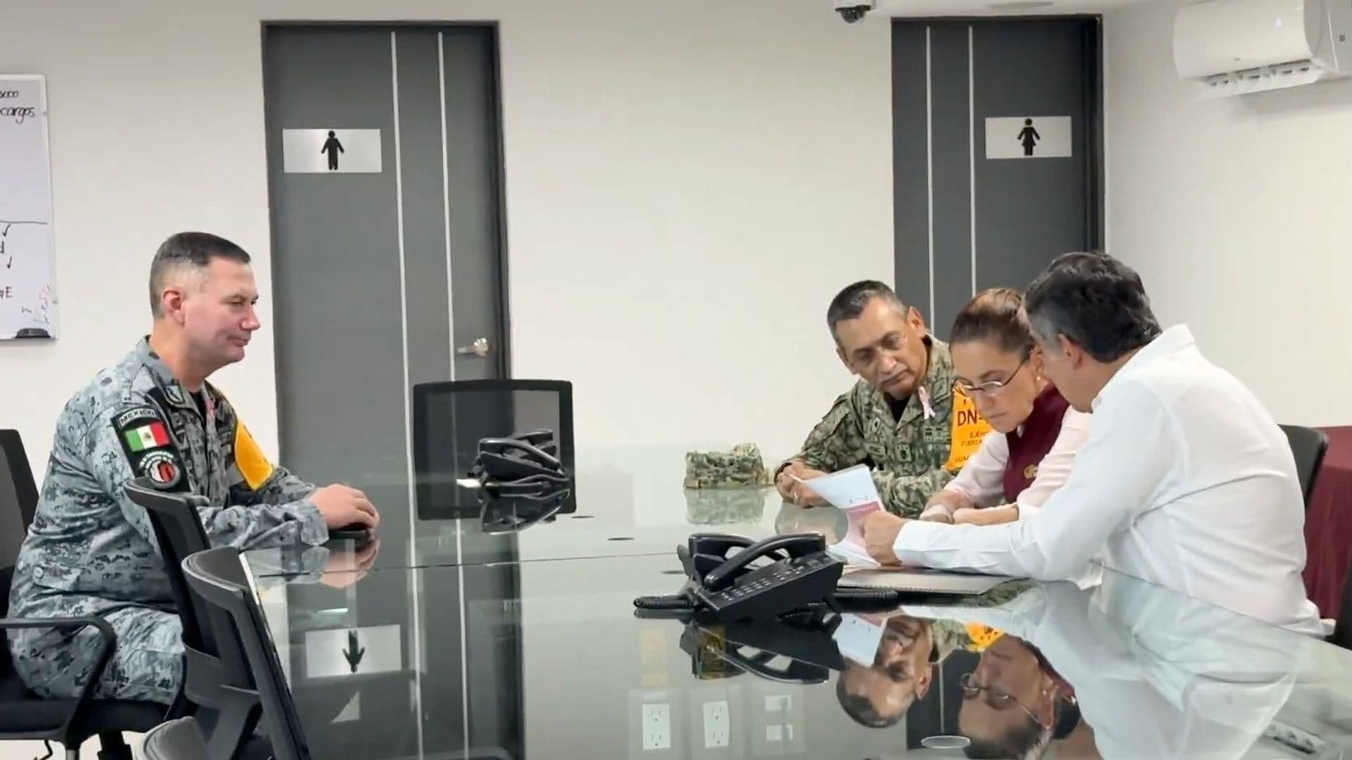 Sheinbaum Viaja a Tampico y Monitorea el Nivel del Río Pánuco