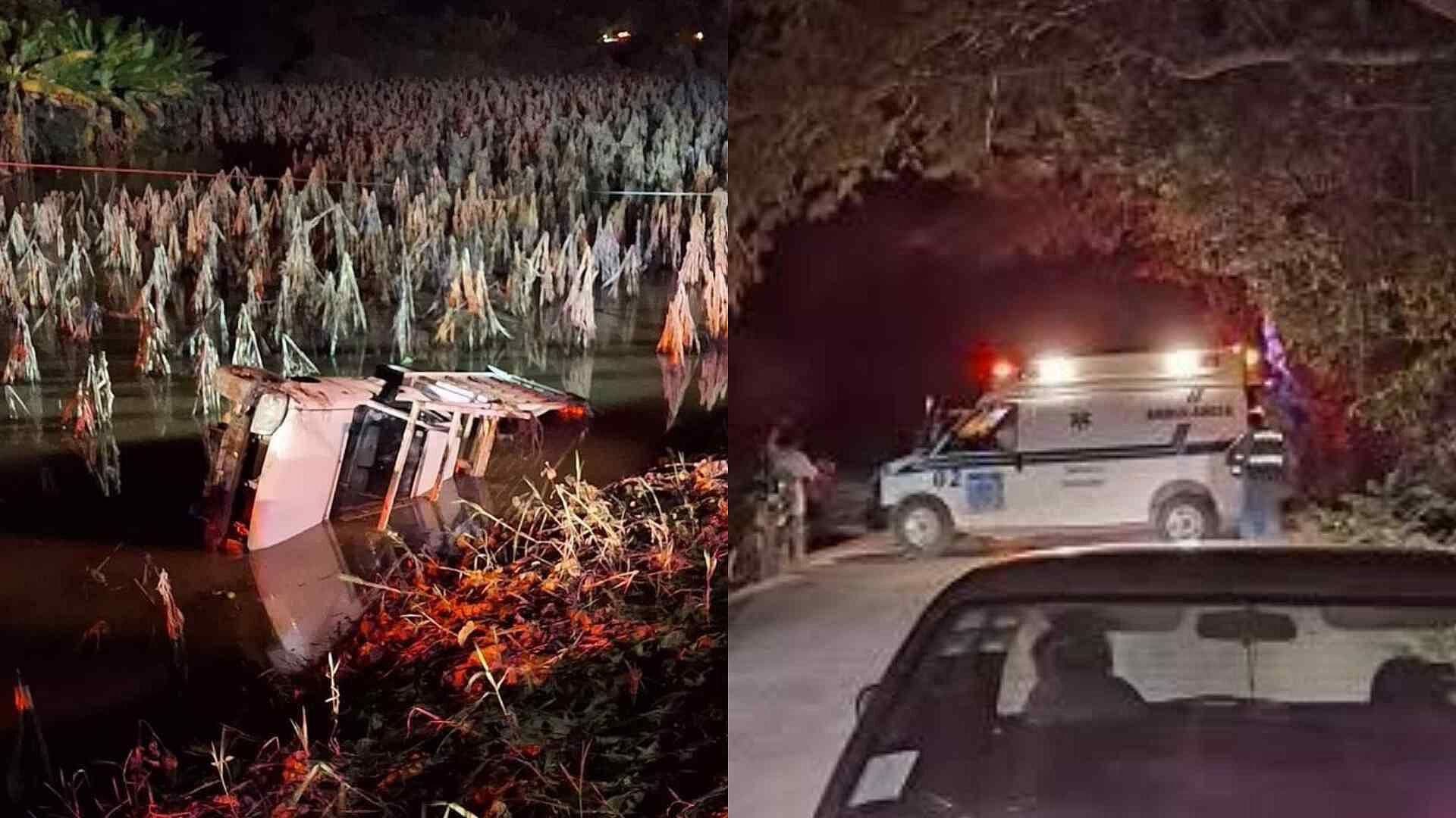Mueren Tres Personas en Volcadura Sobre la Carretera San Sebastián-Chicontepec
