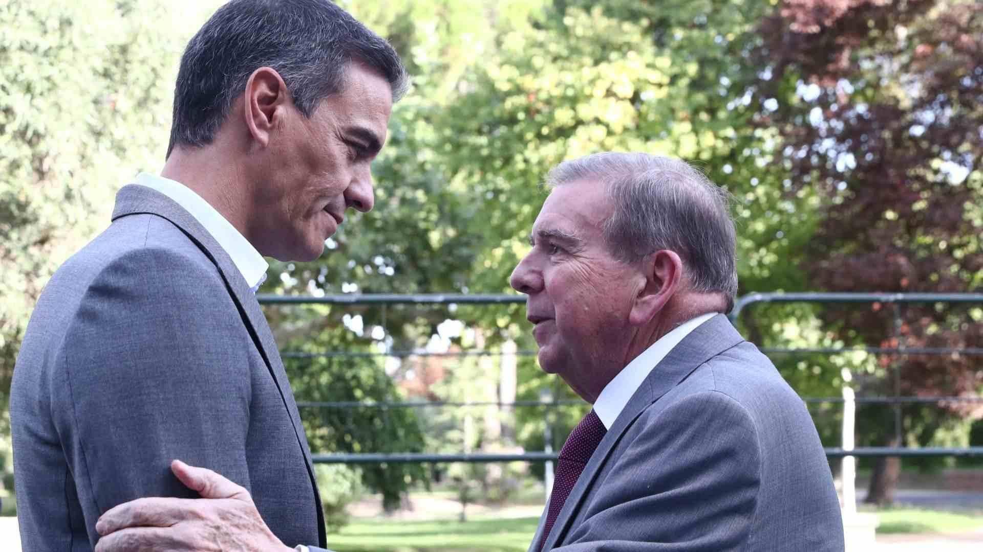 Pedro Sánchez, Presidente de España, Recibe al Opositor Venezolano Edmundo González