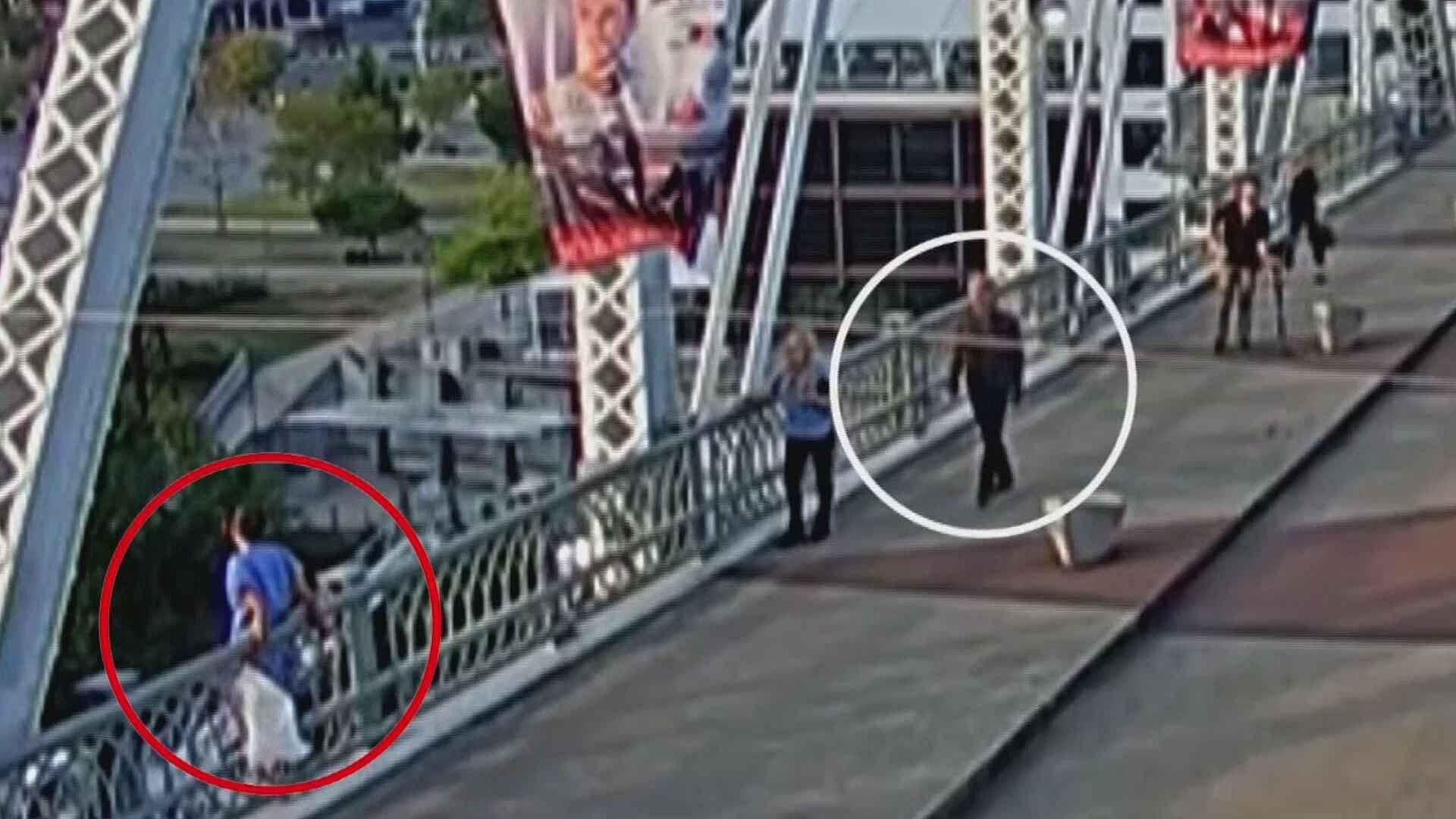 VIDEO: Cantante Jon Bon Jovi Evita Suicidio de Mujer en Puente Peatonal en Nashville