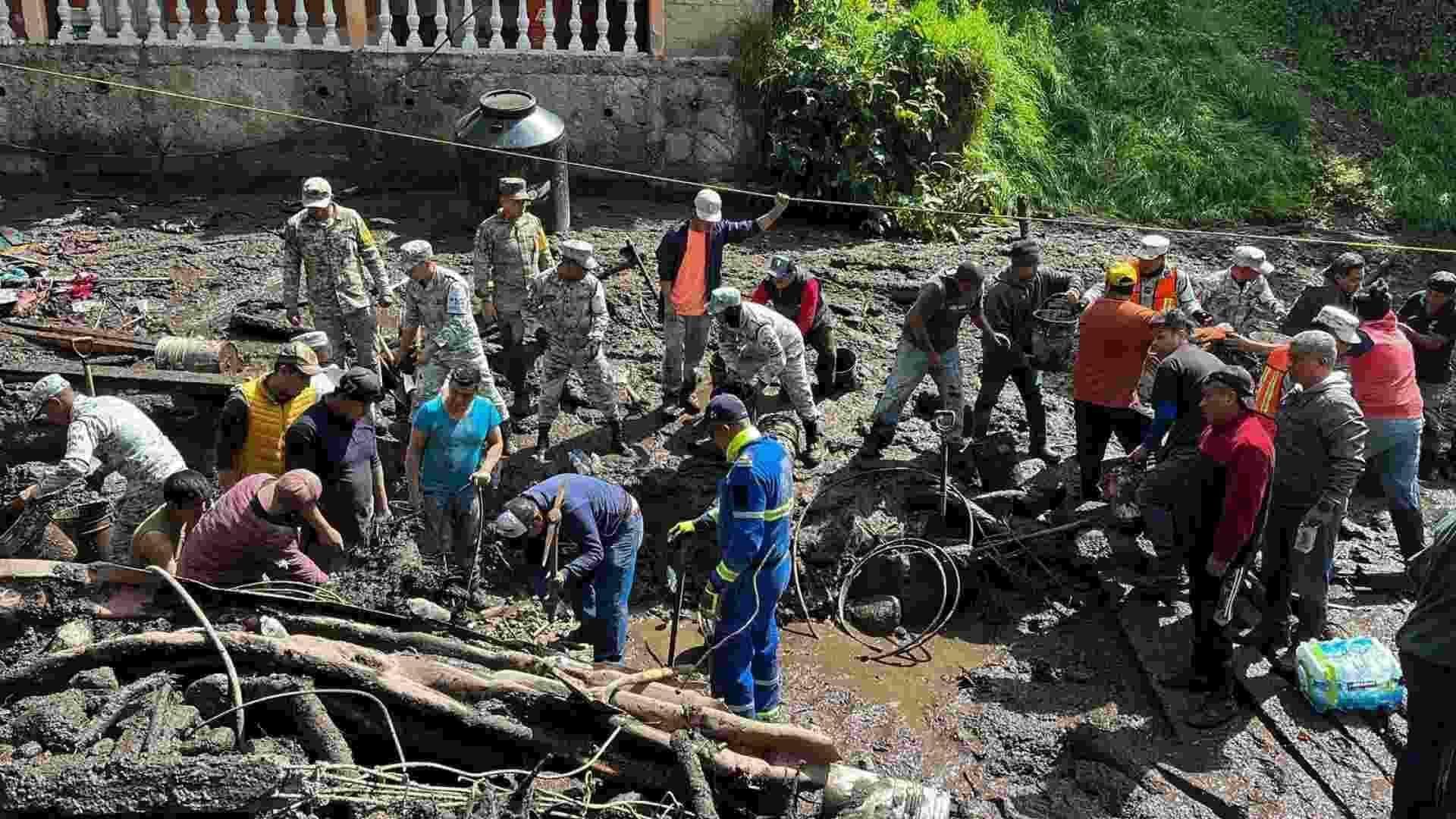 Habitantes de Jilotzingo No Podrán Regresar a Sus Casas Hasta que se les Autorice