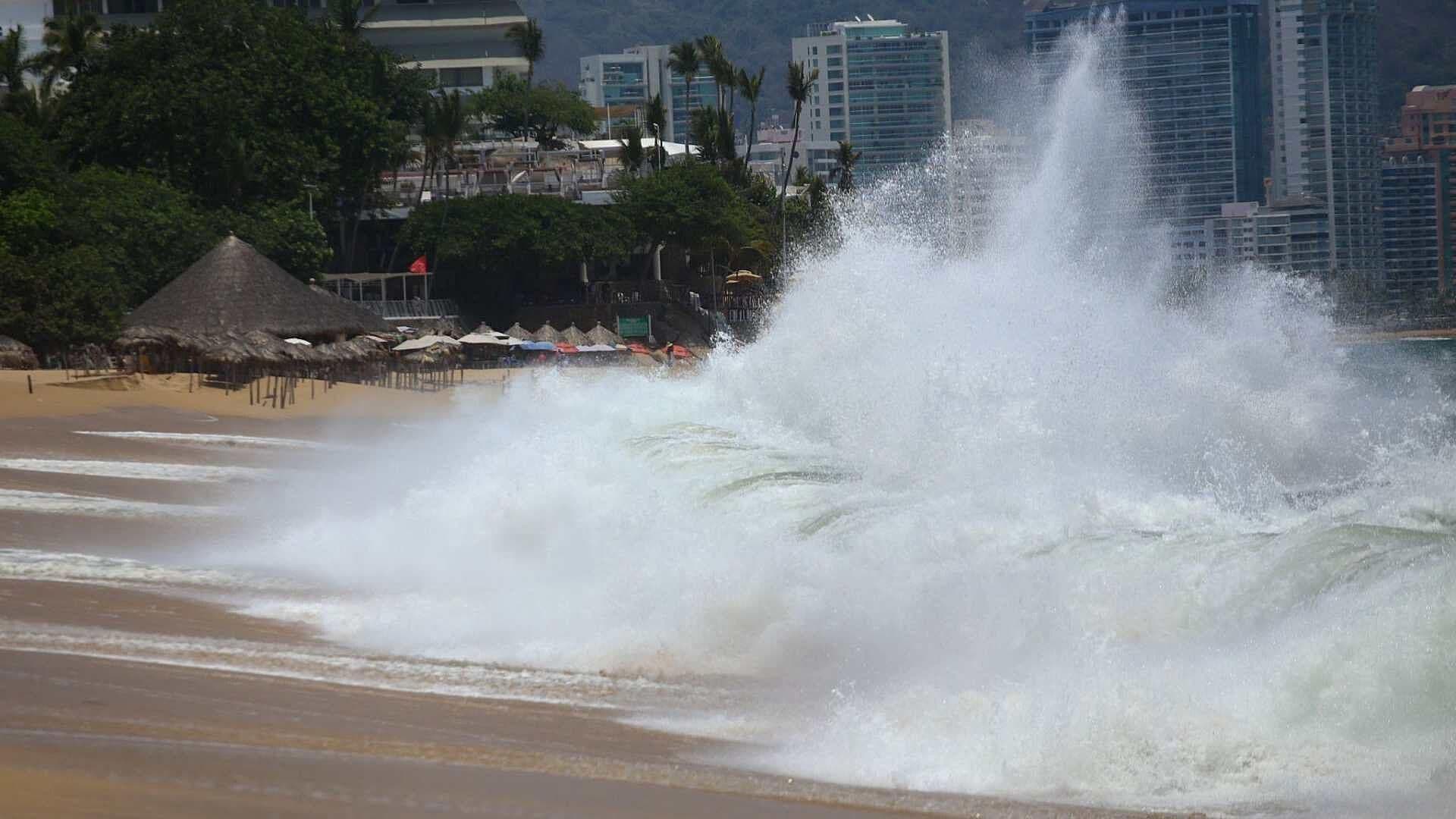 Activan Alerta por Presencia del Mar de Fondo en Guerrero