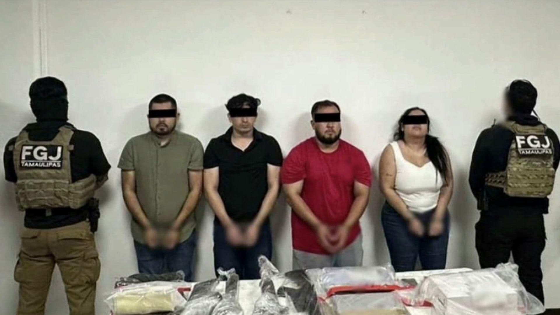 Detienen a Cuatro Integrantes del Cártel del Golfo en Tamaulipas