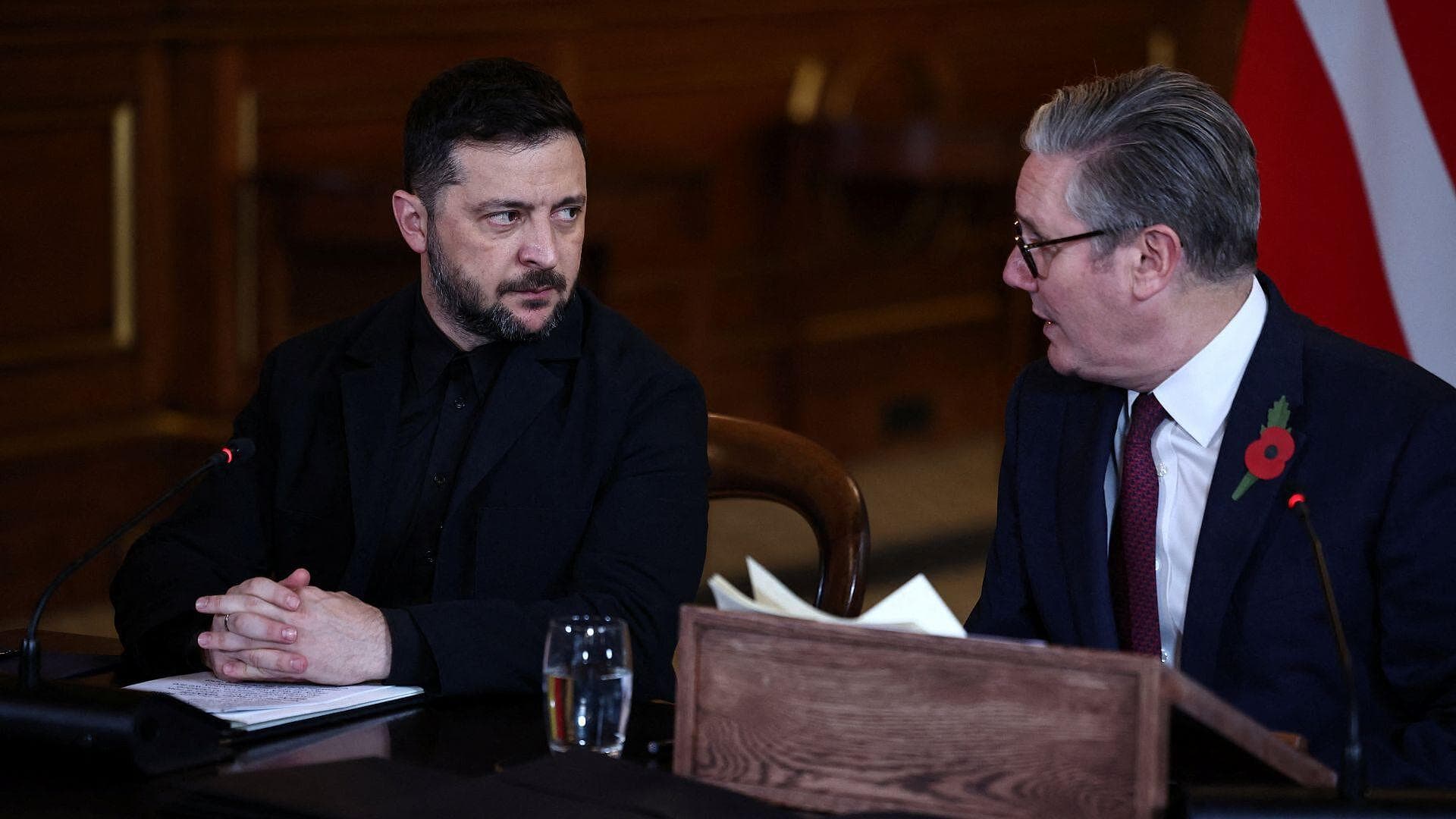 Zelenski se Reúne con Primer Ministro de Reino Unido, Keir Starmer