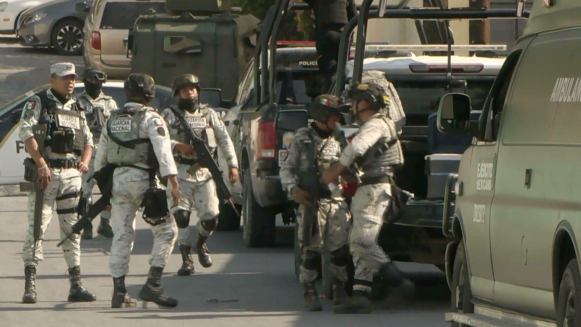 Despliegan Operativo tras Enfrentamiento a Balazos en la Col. Lomas del Topo Chico en Monterrey