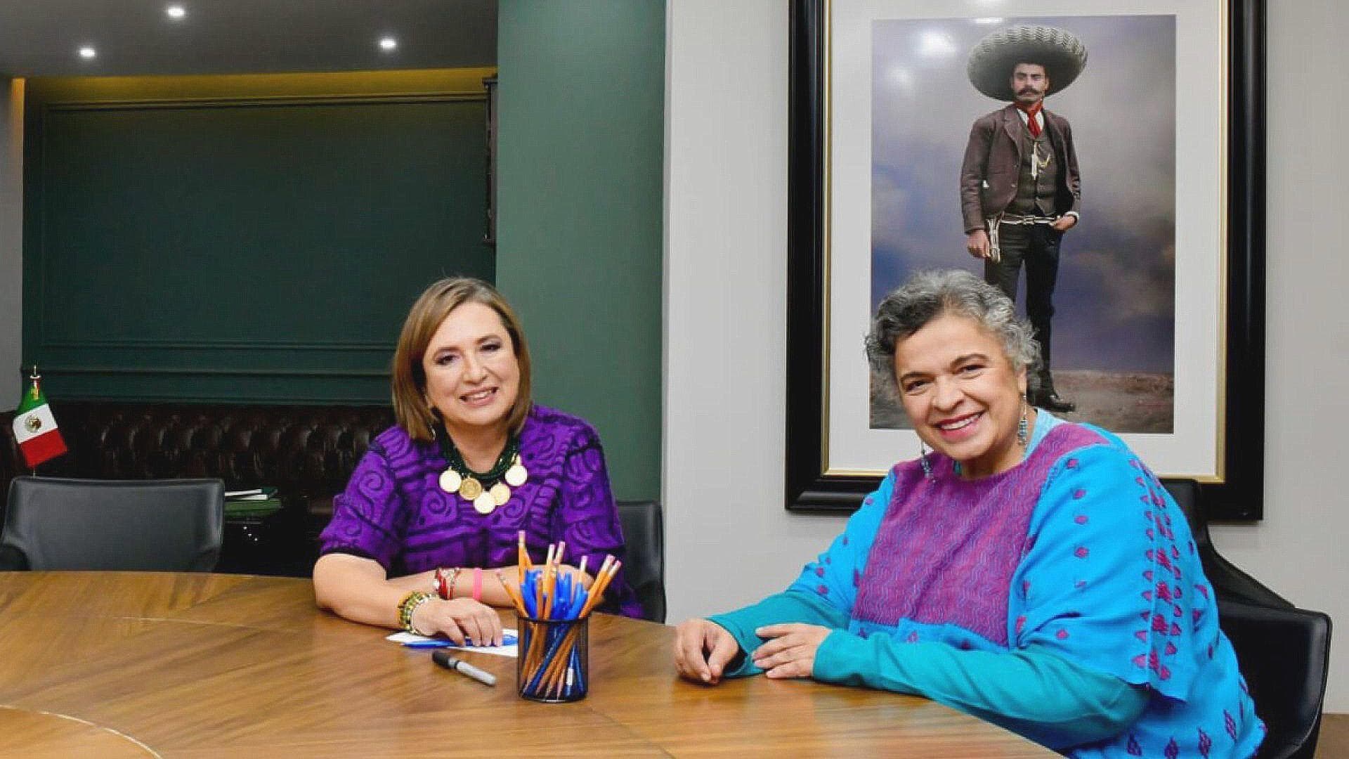Xóchitl Gálvez se Reúne con Beatriz Paredes