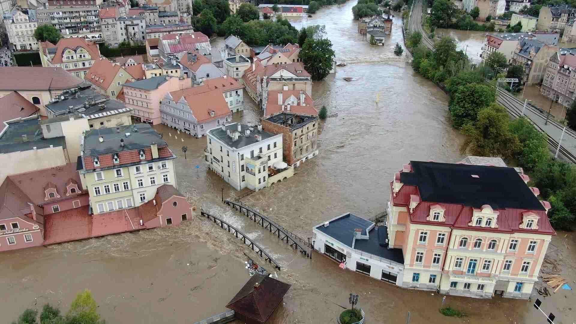 Alerta en Polonia por Lluvias e Inundaciones