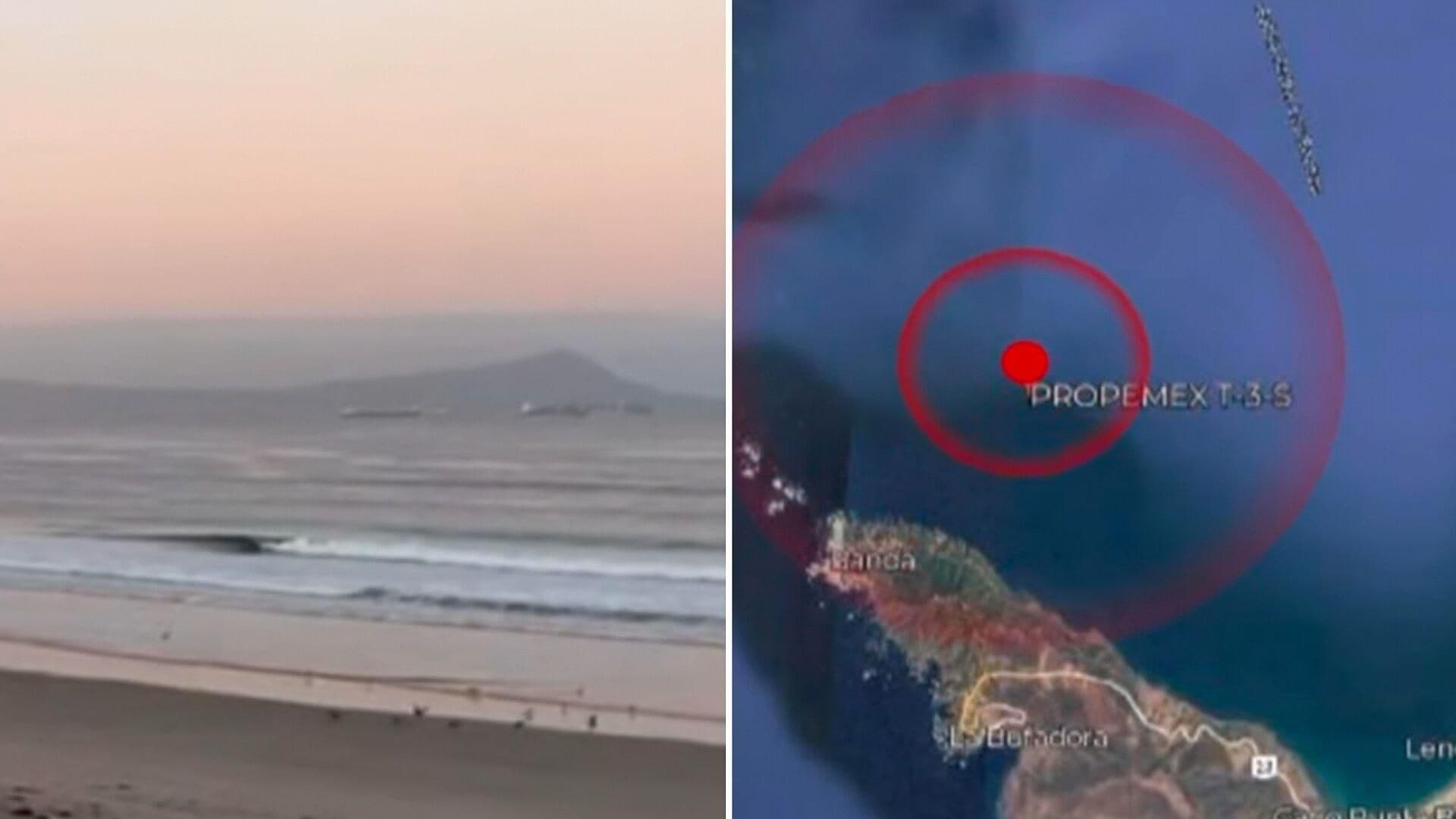 Desaparece Pescador Tras Hundimiento de Panga en el Mar de Ensenada
