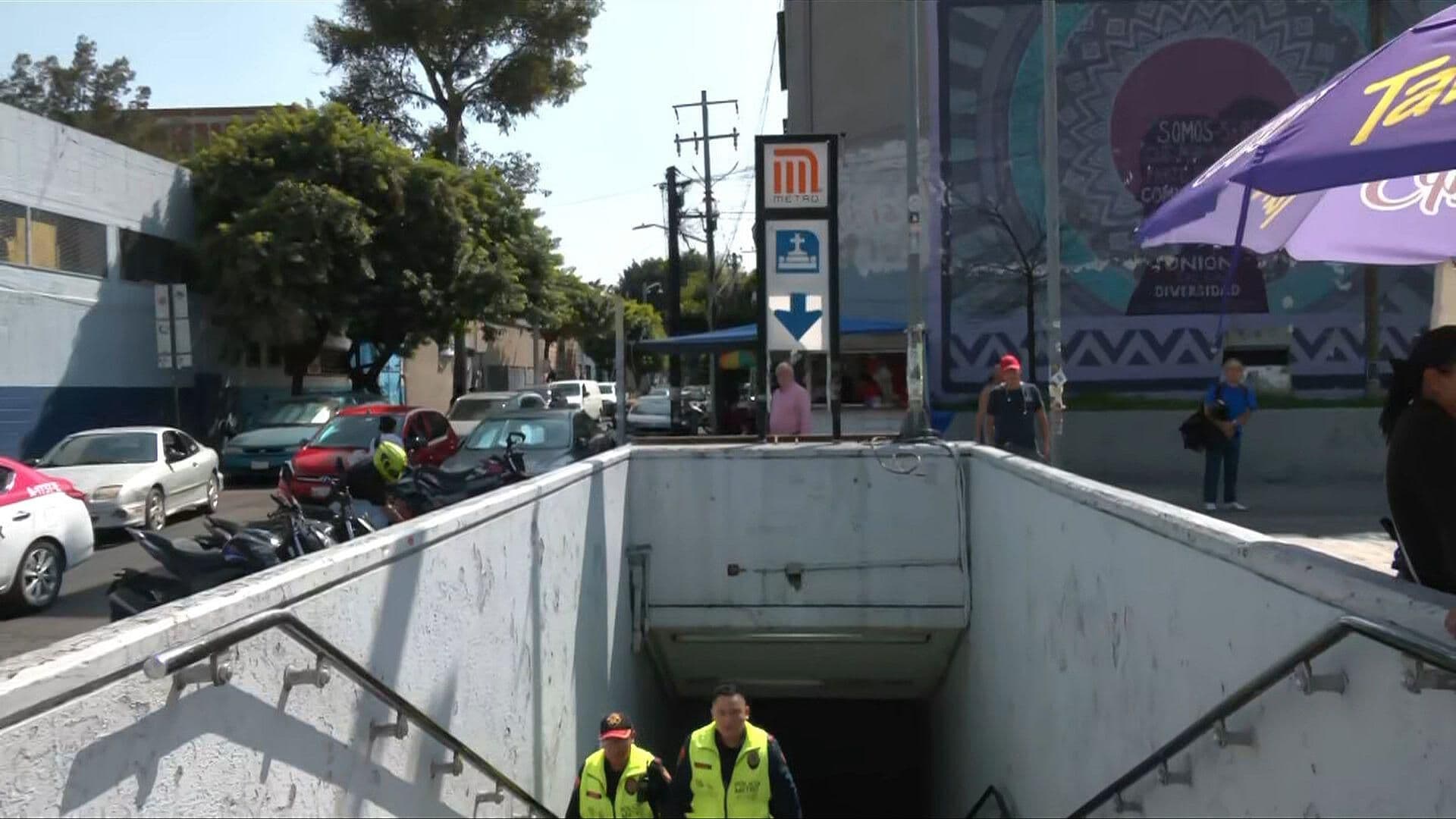 Mujer se Lanza Hoy a Vías del Metro CDMX en Estación Panteones